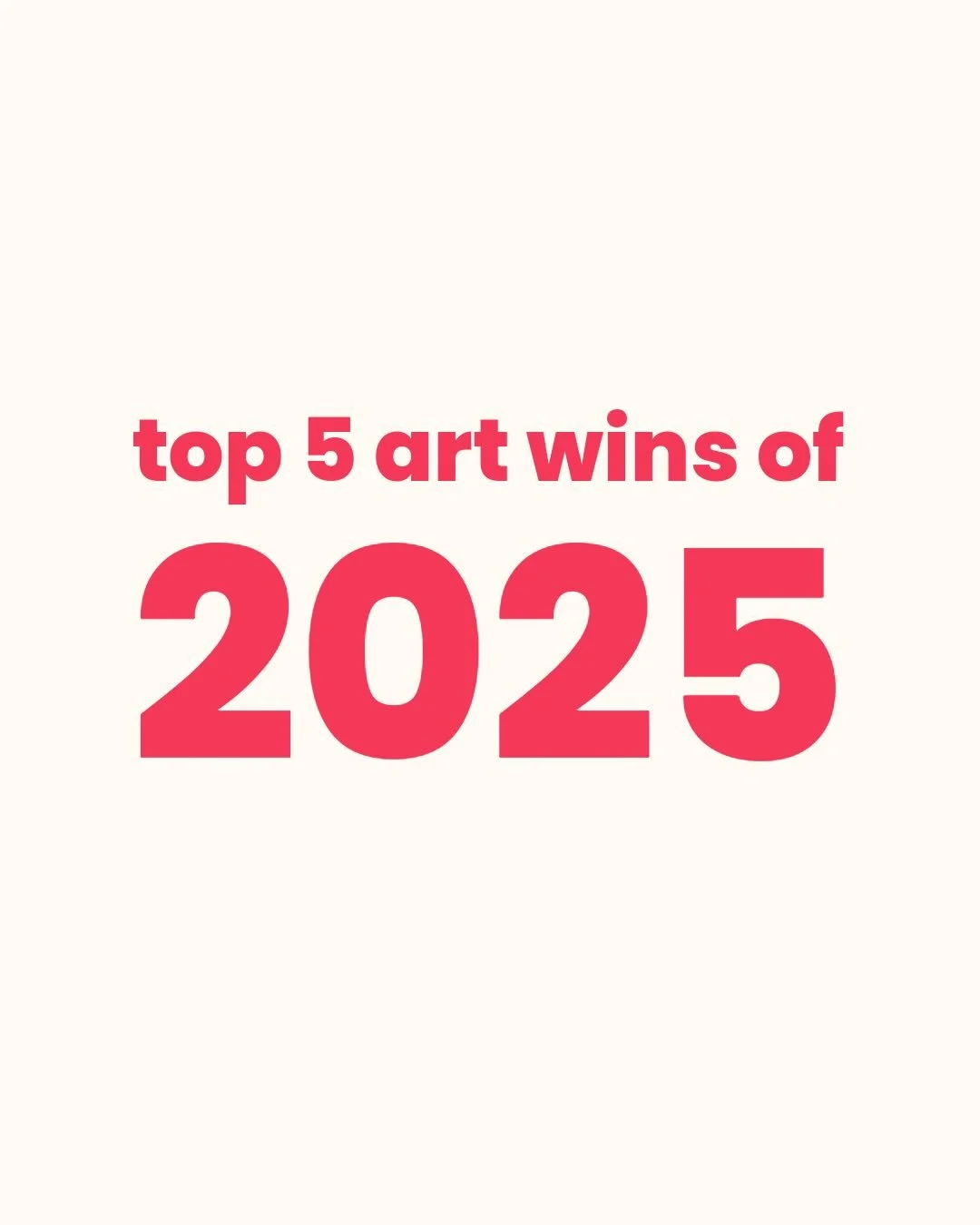 POV: you think you did nothing last year but then you make a list.
I think it&rsquo;s important to pause and celebrate your wins (but I&rsquo;m not always very good at it). I felt a bit flat at the end of last year, because I was trying to close thin