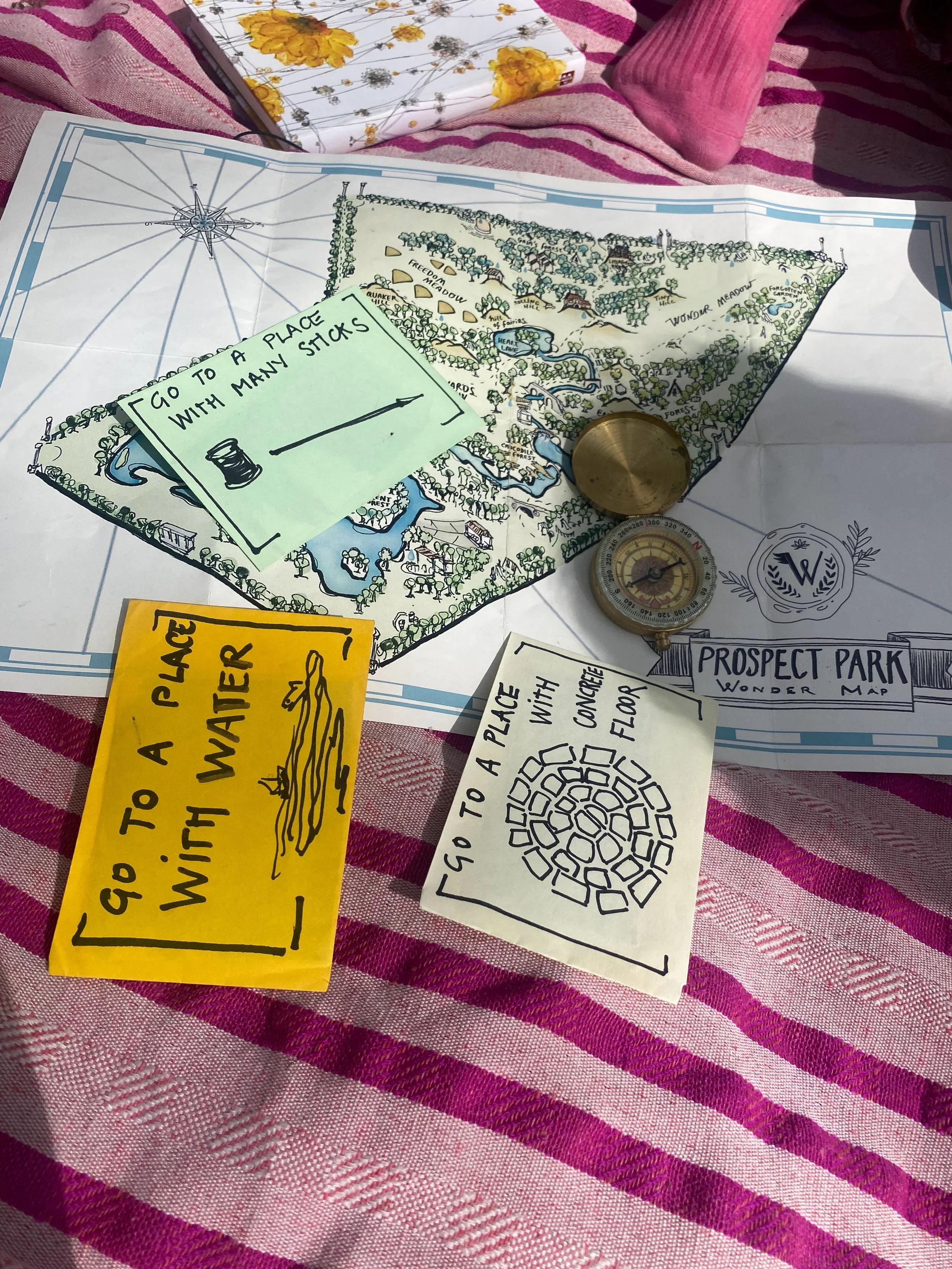 Wonder Map and Mission Envelopes
