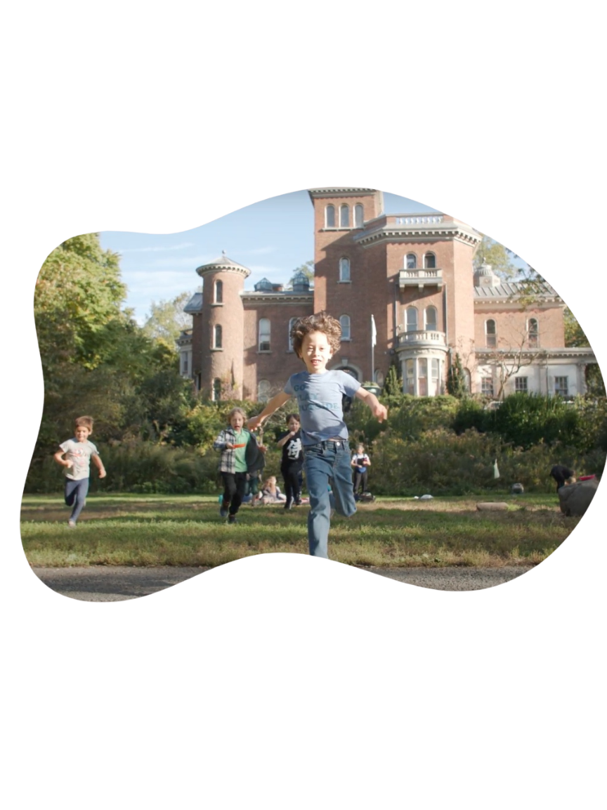 Wonder Kids running with smiles on their faces