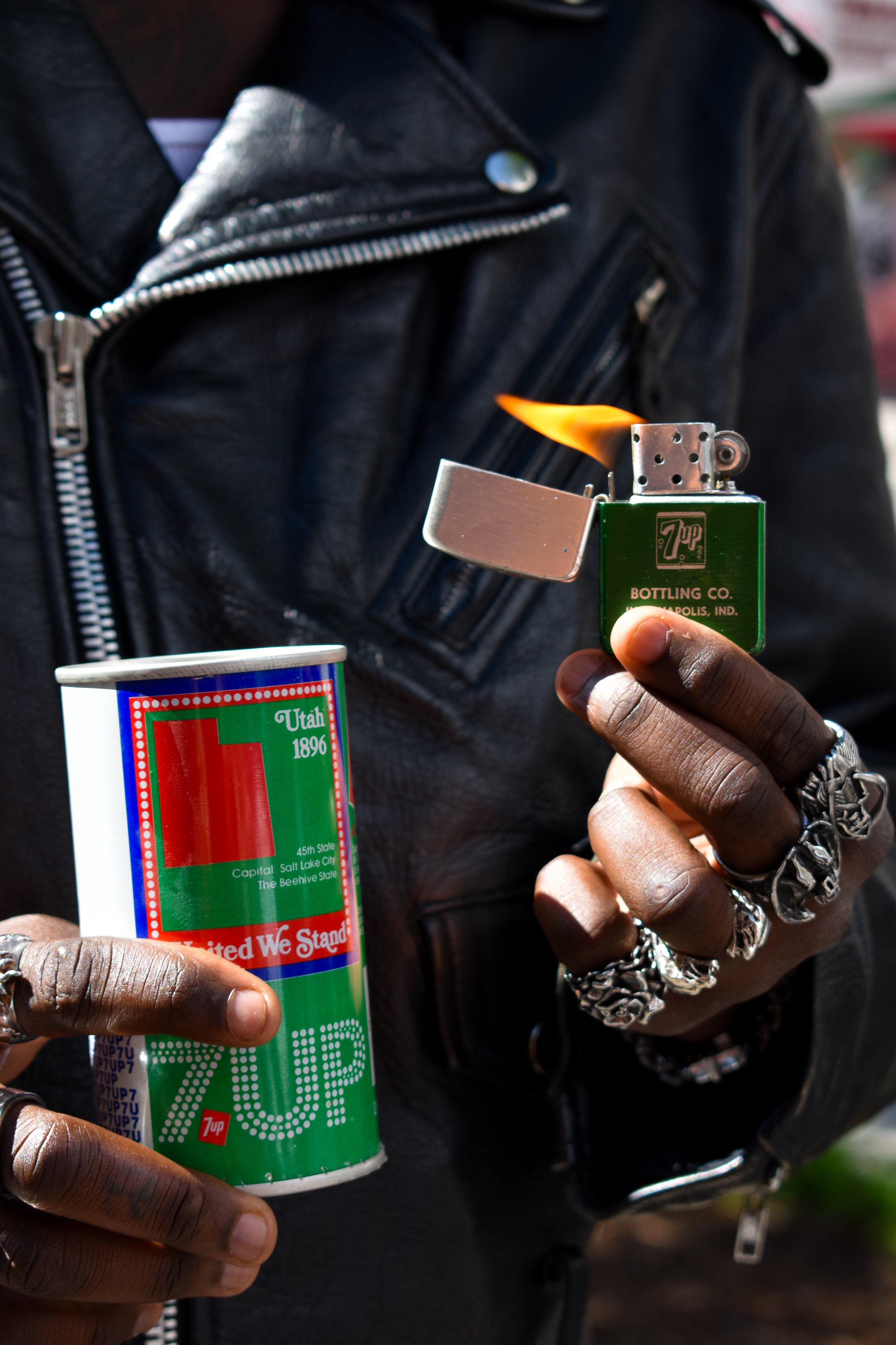 7 UP lighter 1960s