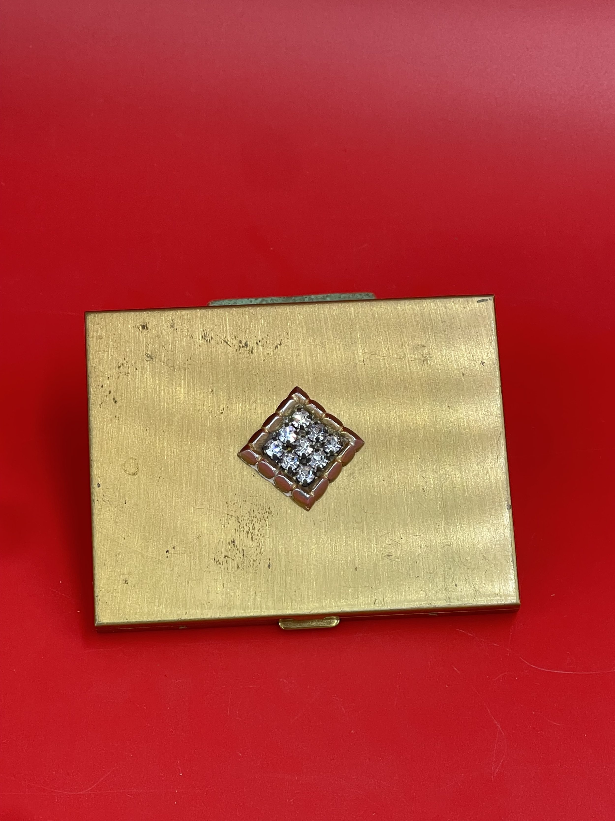 1950s Crystal Cigarette Case
