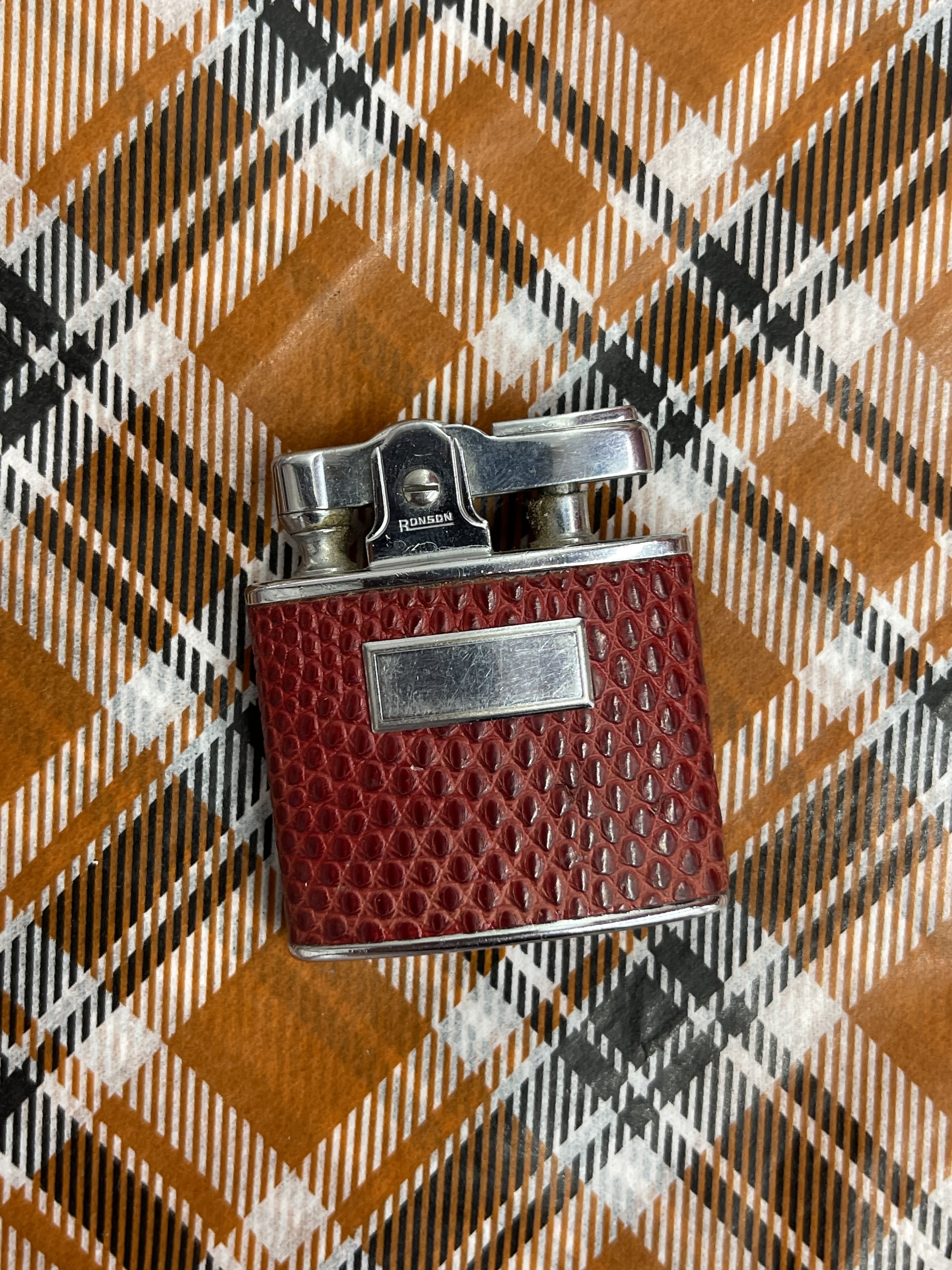 Snakeskin Mid Century Lighter