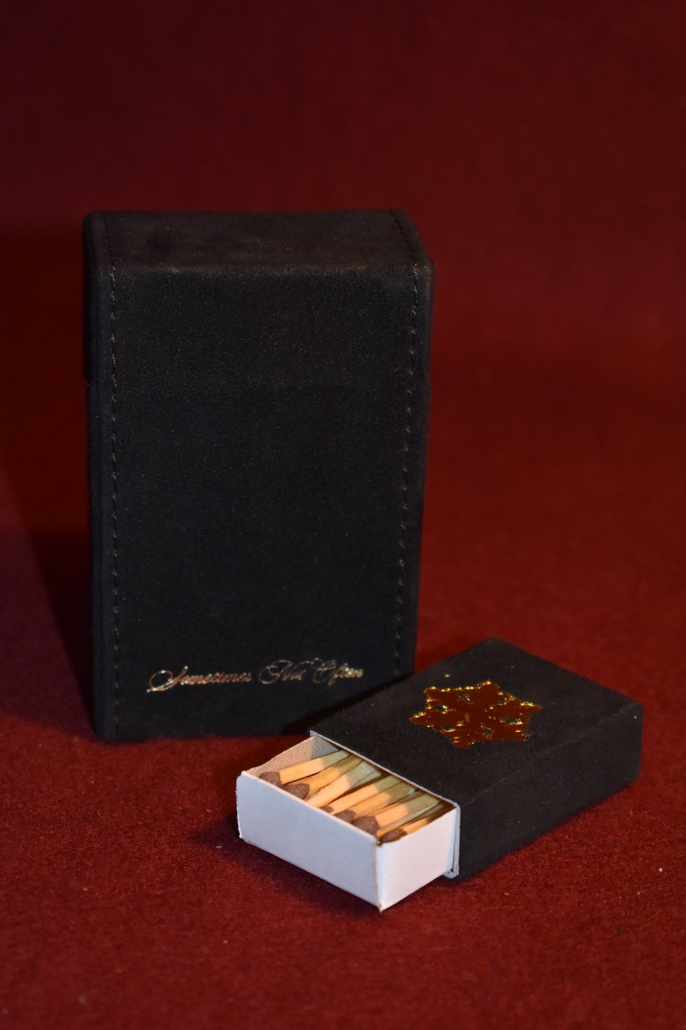 cigarette holder nyc SOMETIMES NOT OFTEN CIGARETTE CASE AND MATCHBOX HOLDER — ZAIDI'S NYC