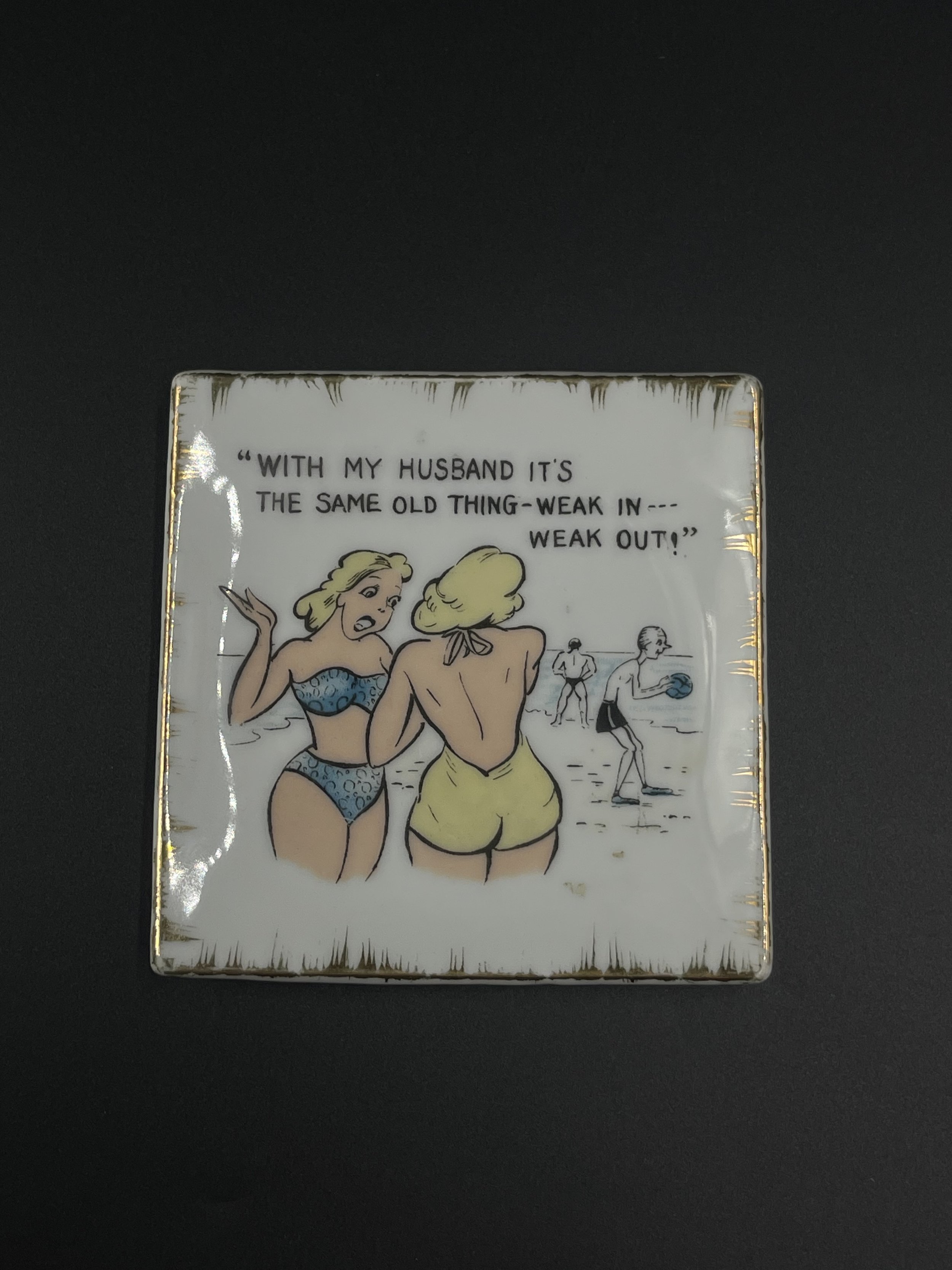 Porcelain Ashtray