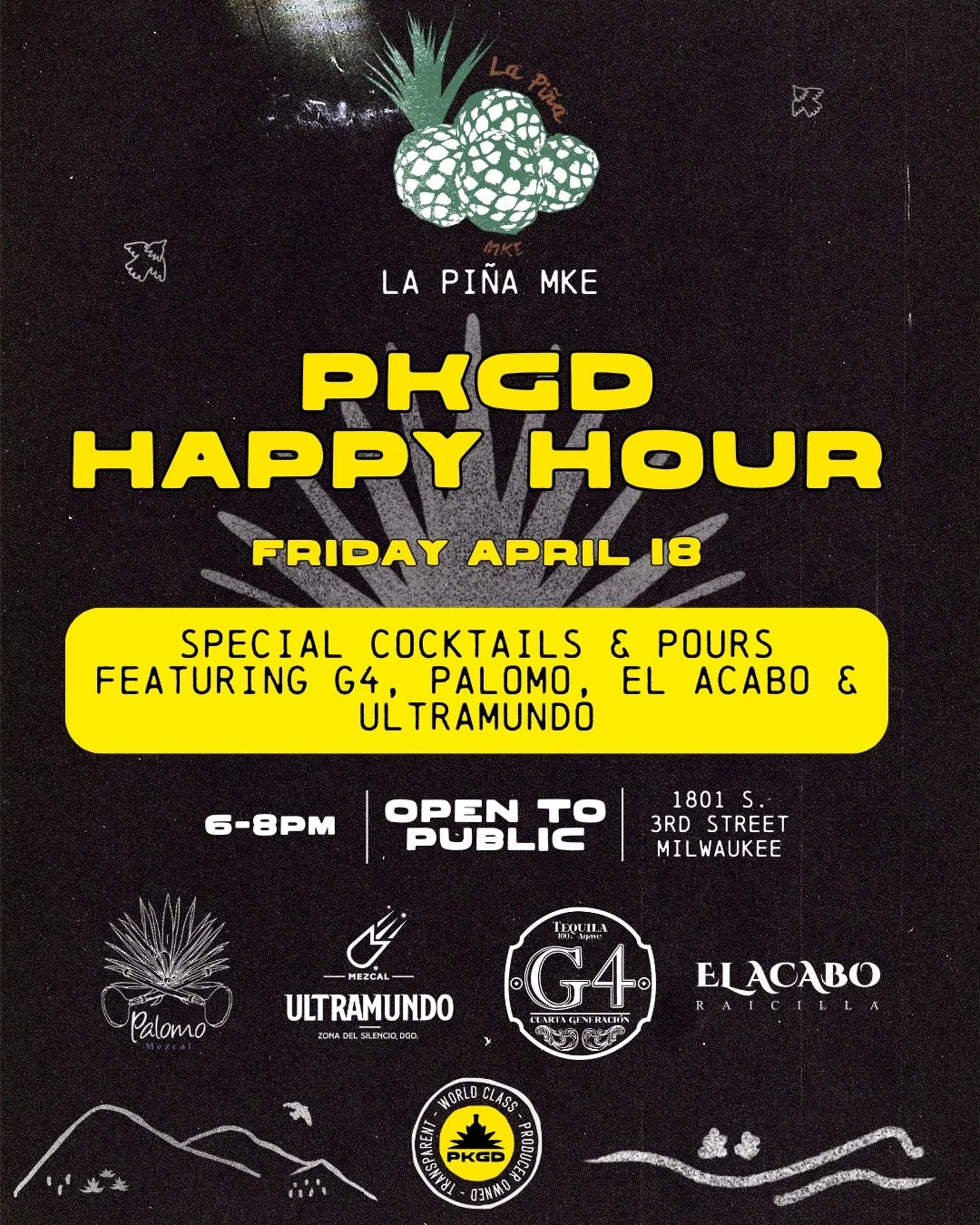 PKGD Group take over featuring G4 Tequila