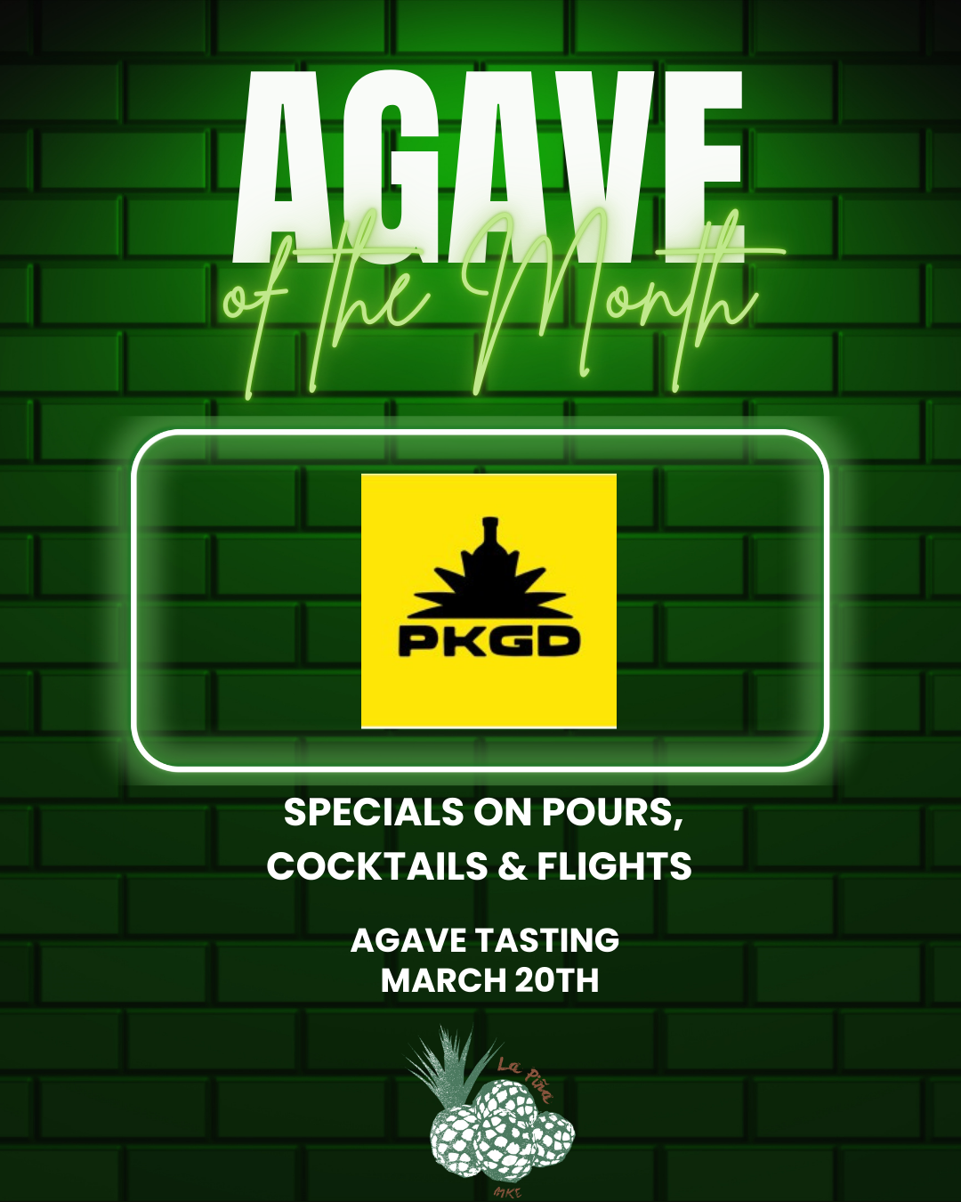 Agave Tasting - PKGD Group hosted by Patrick Timmis