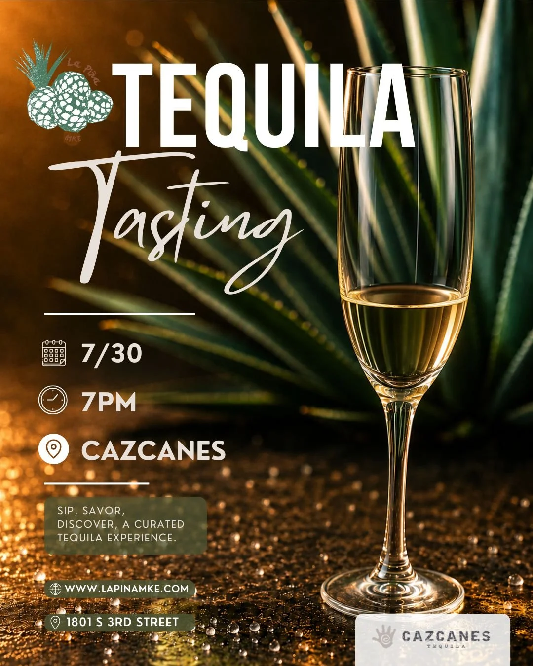 Tequila Tasting - Cazcanes