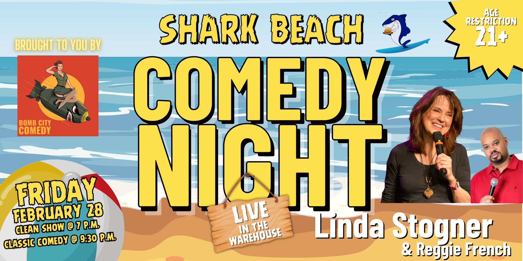 Comedy Night - Linda Stogner & Reggie French