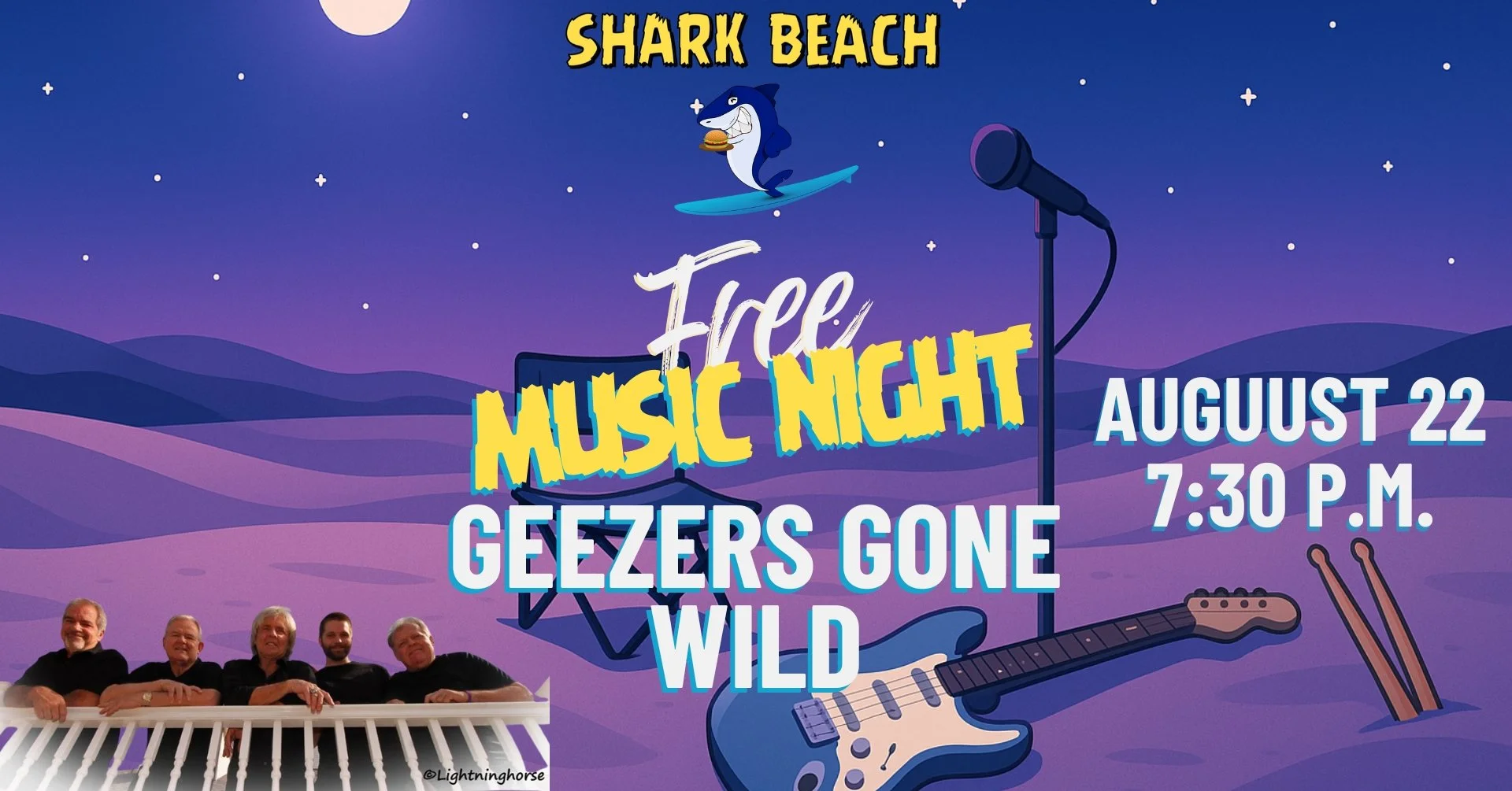 Geezers Gone Wild - Free Music Night