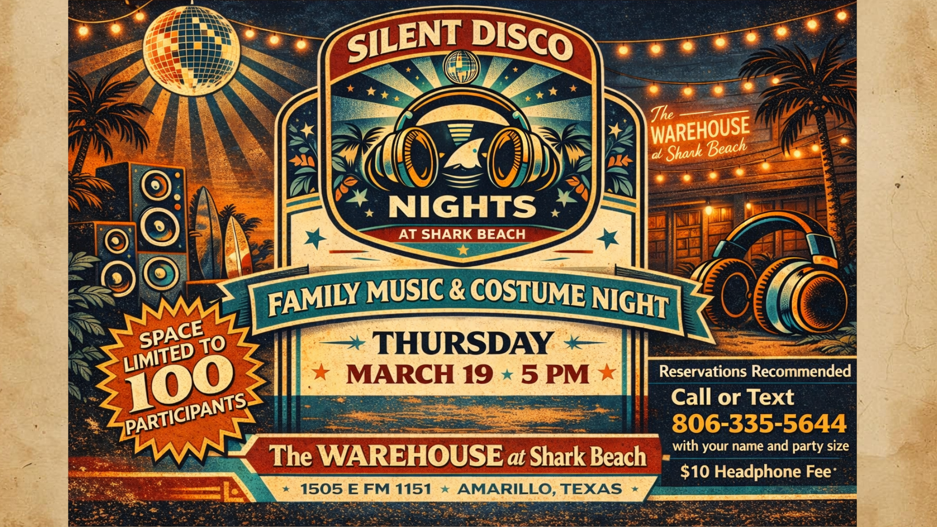 Silent Disco Night — Family Music & Costume Night
