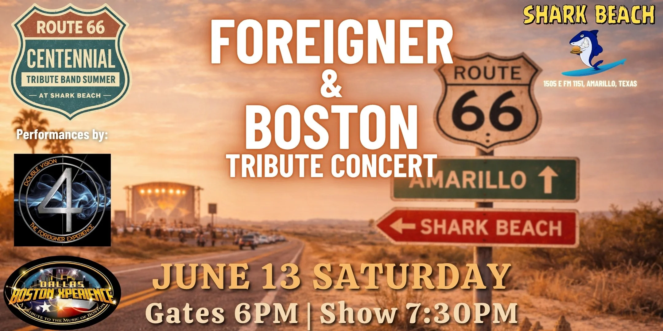 Double Vision and DBX DOUBLE TRIBUTE to Foreigner/Boston LIVE