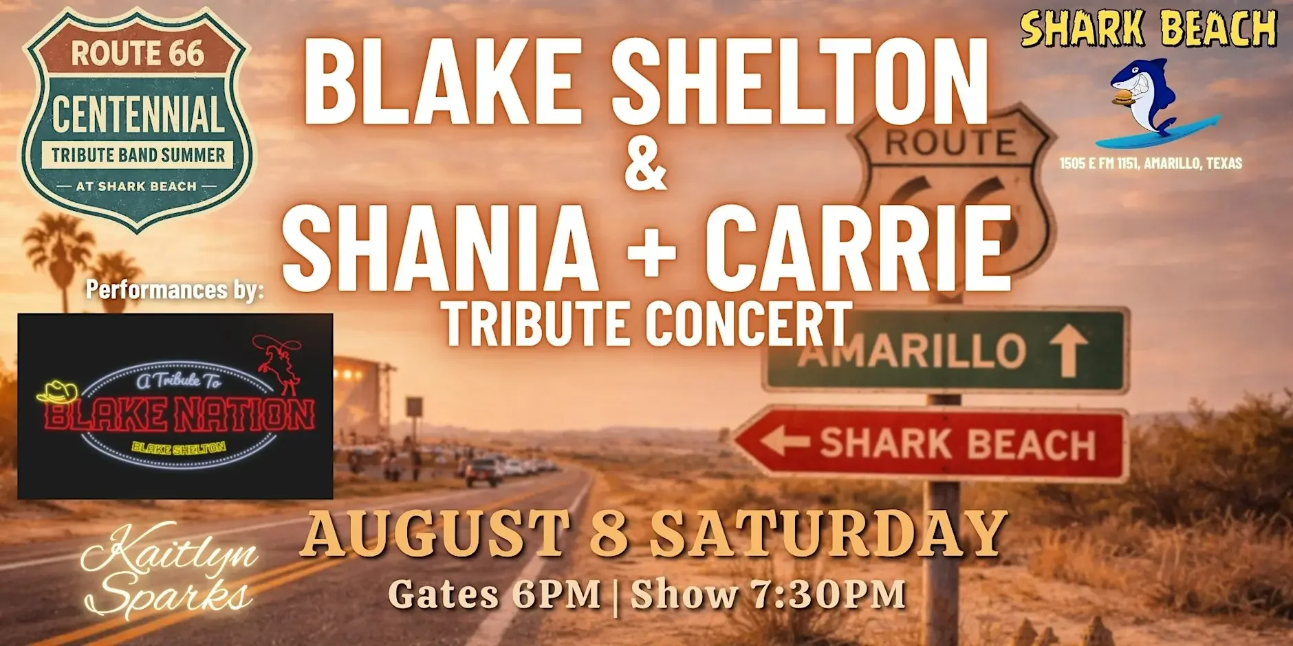 Blake Nation/ Kaitlyn Sparks DOUBLE TRIBUTE to Blake Shelton/Shania/Carrie