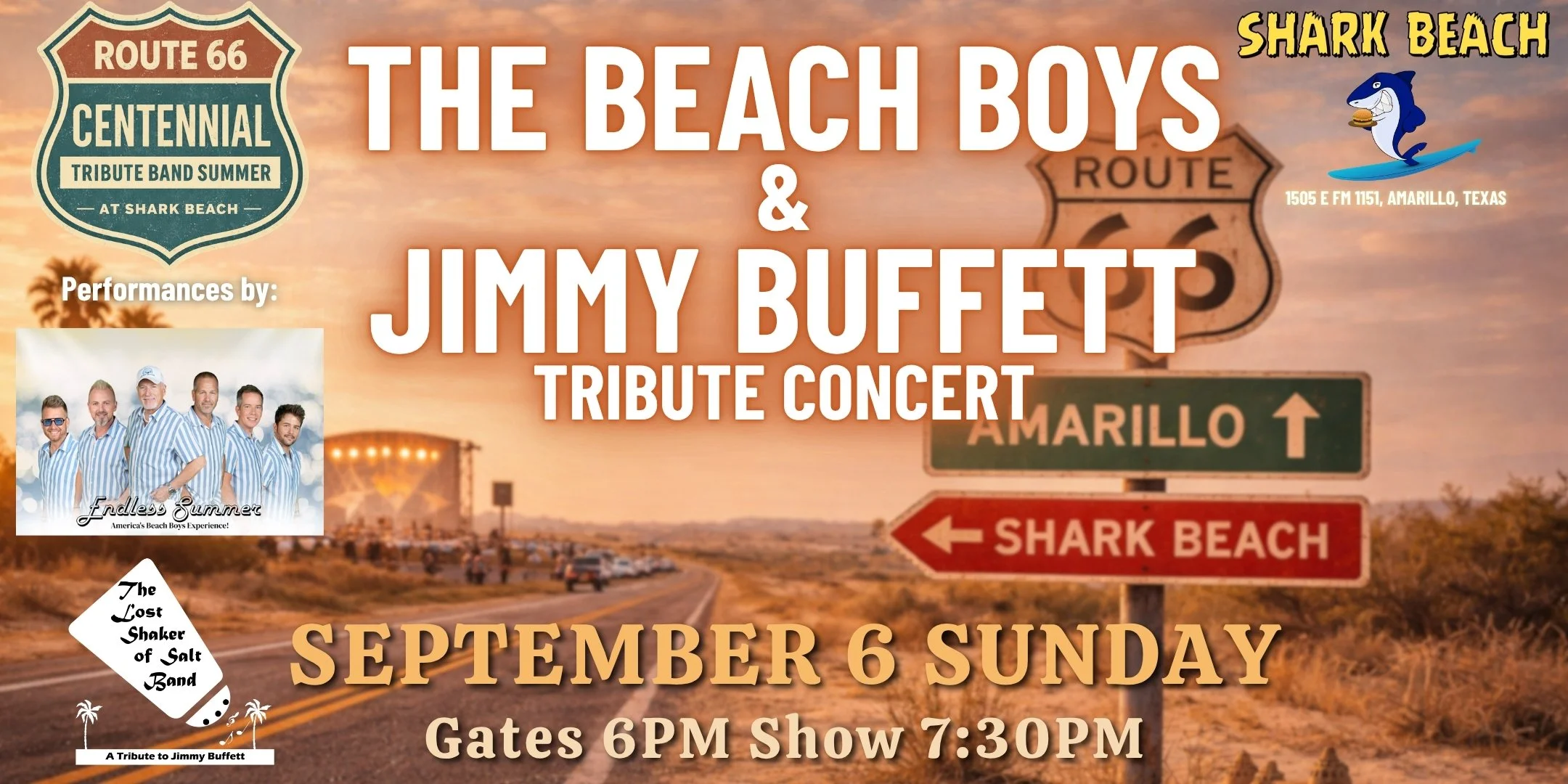 Endless Summer and Lost Shaker DOUBLE TRIBUTE to Beach Boys/Jimmy Buffett LIVE