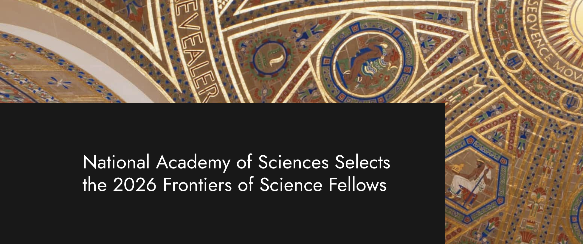 Kelsey Named 2026 Frontiers of Science Fellow by NAS