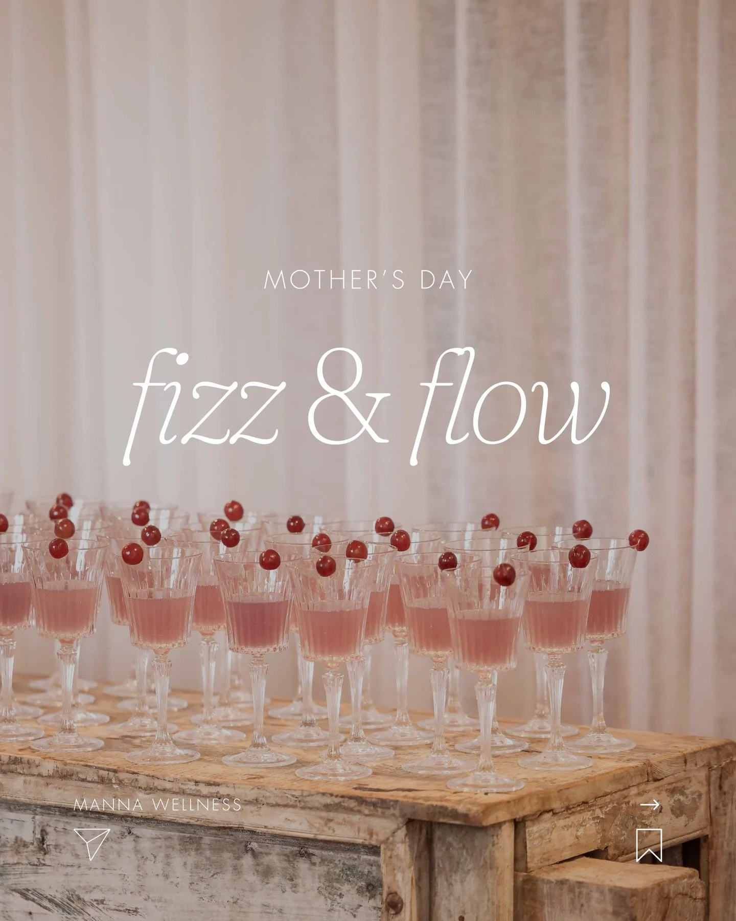 You&rsquo;re Invited to&hellip; Fizz &amp; Flow &ndash; Mother&rsquo;s Day Edition ✨

Ever wanted to bring your mum along to Pilates? Here&rsquo;s your chance ❤️

When: Friday, 8th May
Time: 5:00 PM
Where: Manna Wellness, Guildford

Join us for an en