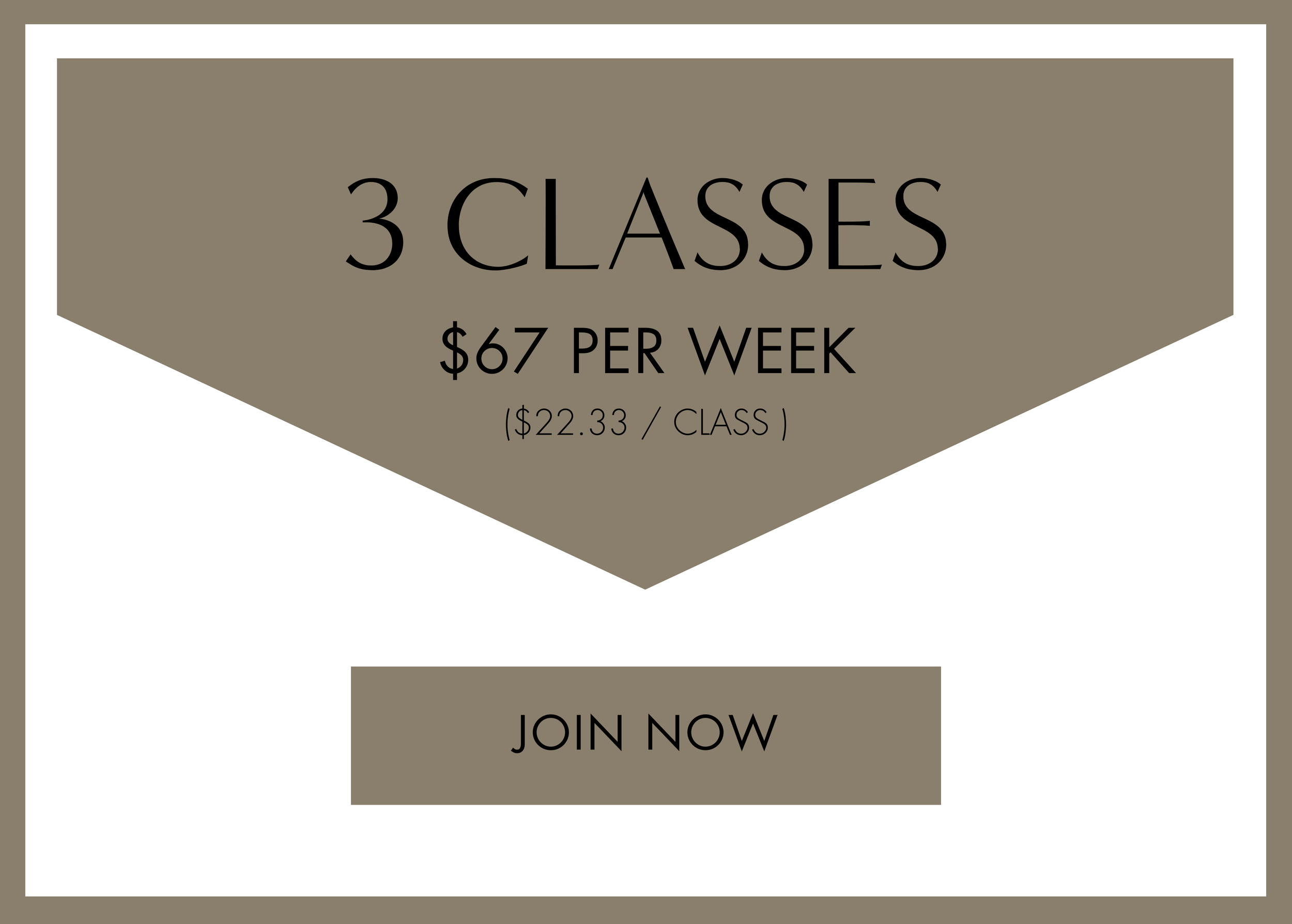 Pilates Membership - 3 Pilates Classes / Week