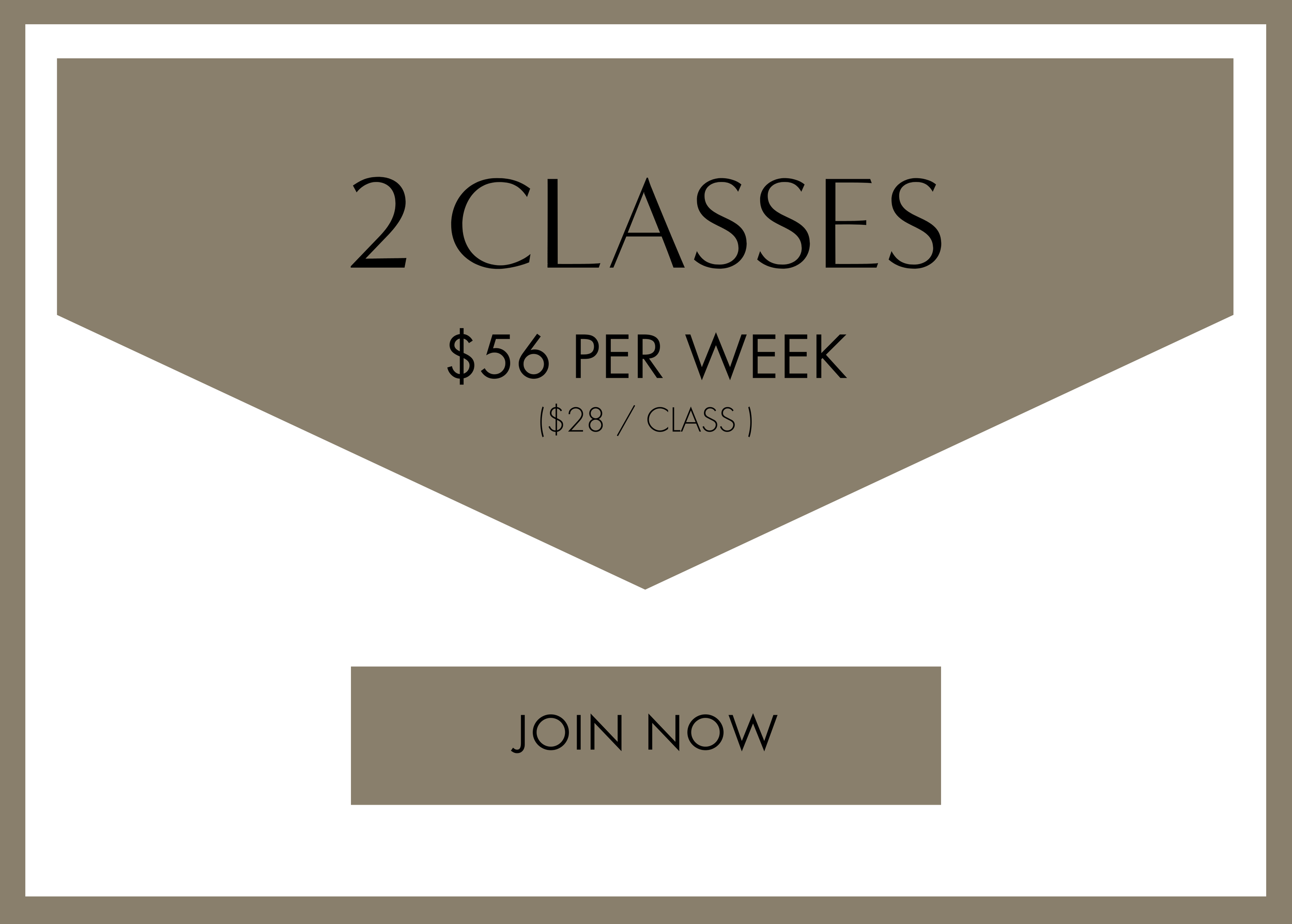 Pilates Membership - 2 Pilates Classes / Week