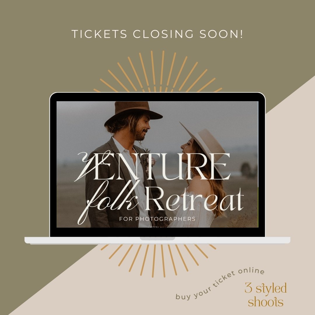 Our Venture Folk Retreat is just around the corner, and tickets are closing soon. Don't miss your chance to be part of this incredible journey, set against the stunning backdrop of the Sunshine Coast.

Join us for a day filled with inspiration, learn