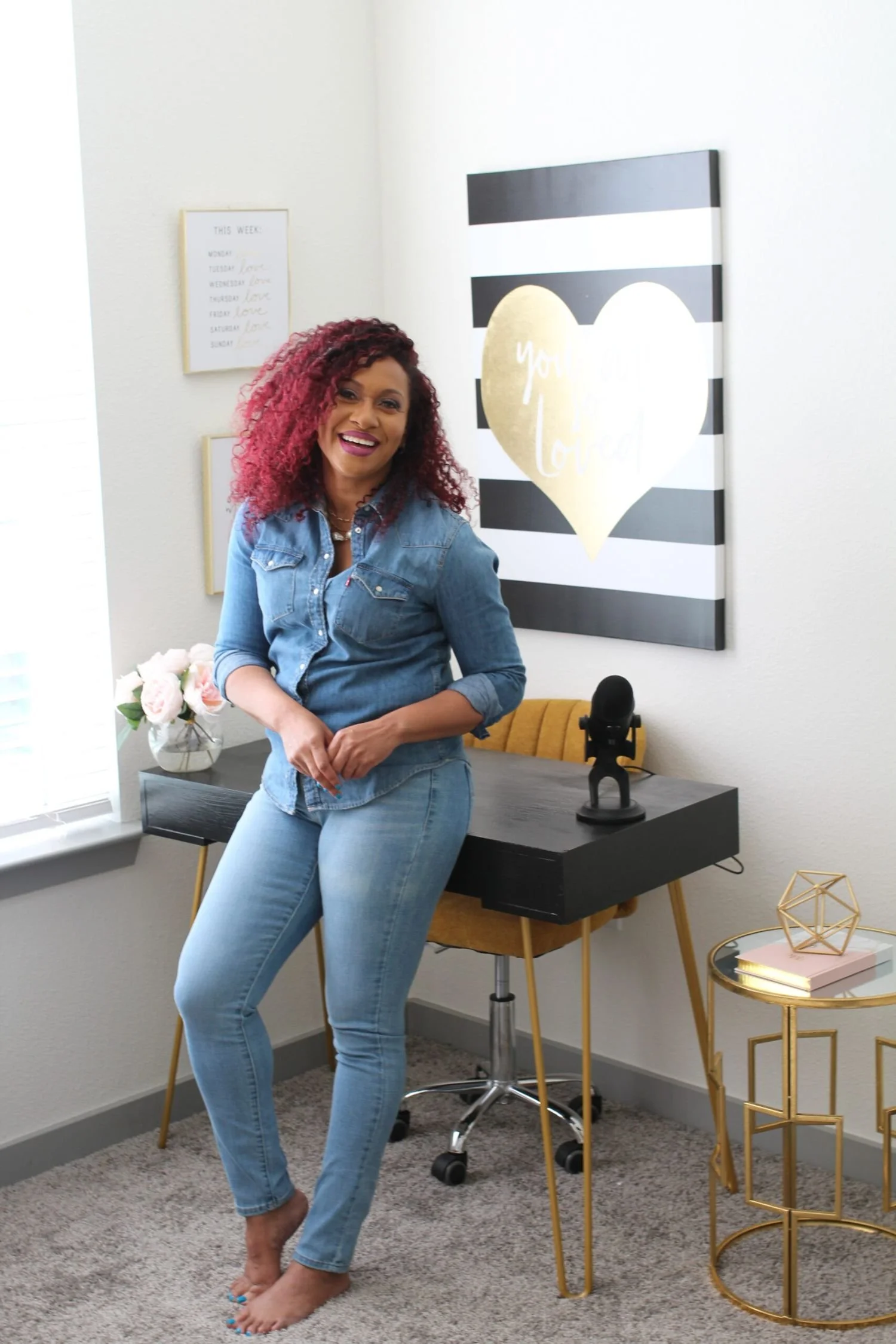 Black woman therapist in a calm office space offering therapy for emotional overwhelm and support