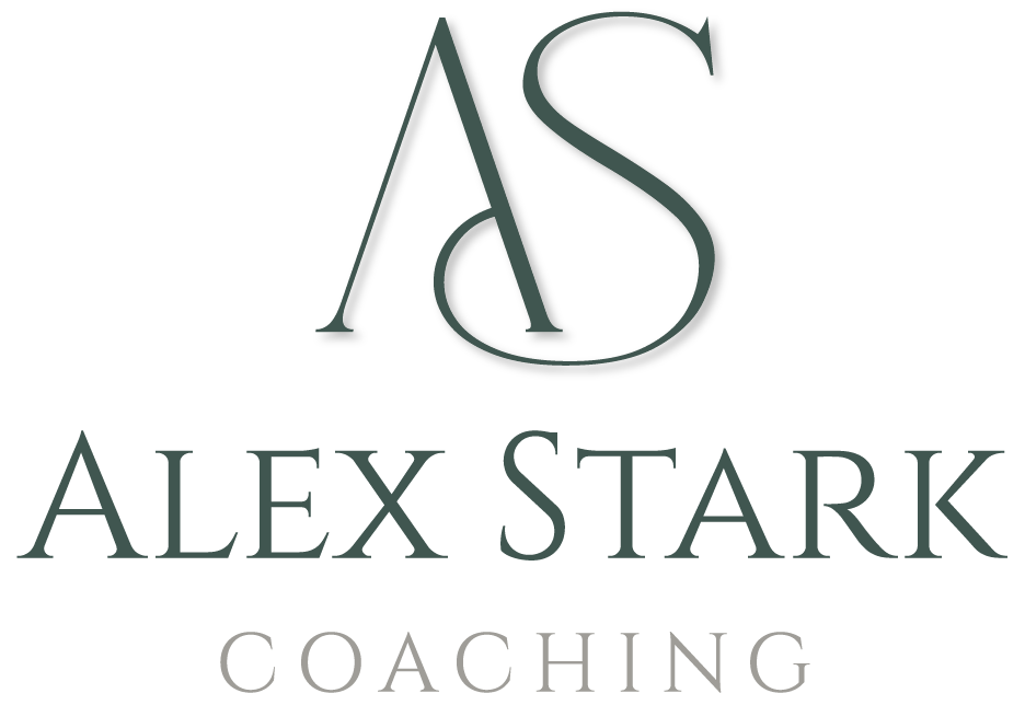 Alex Stark Coaching logo with AS initials