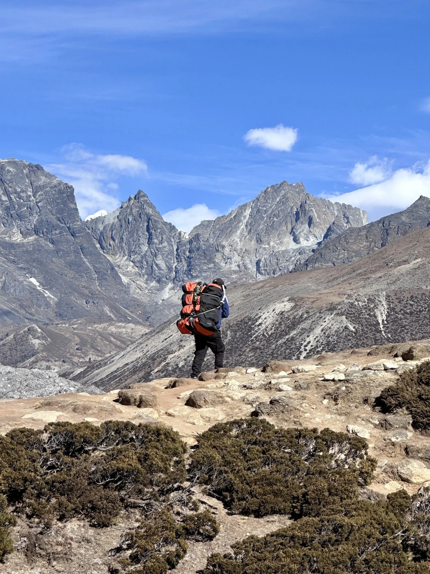 Phurtengi Tamang, Everest Base Camp porter