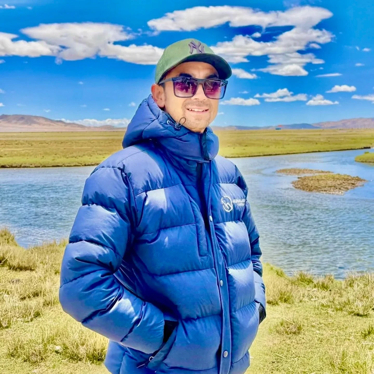 Narayan Baniya, trekking in Tibet, China