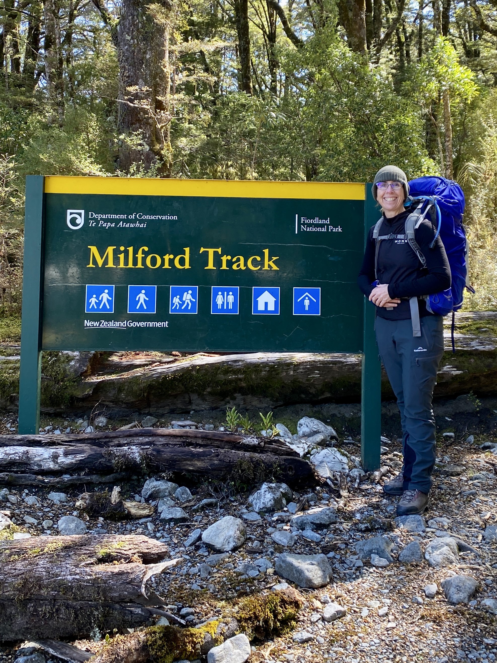 Day 1, Glade Wharf to Clinton Hut, Milford Track 1
