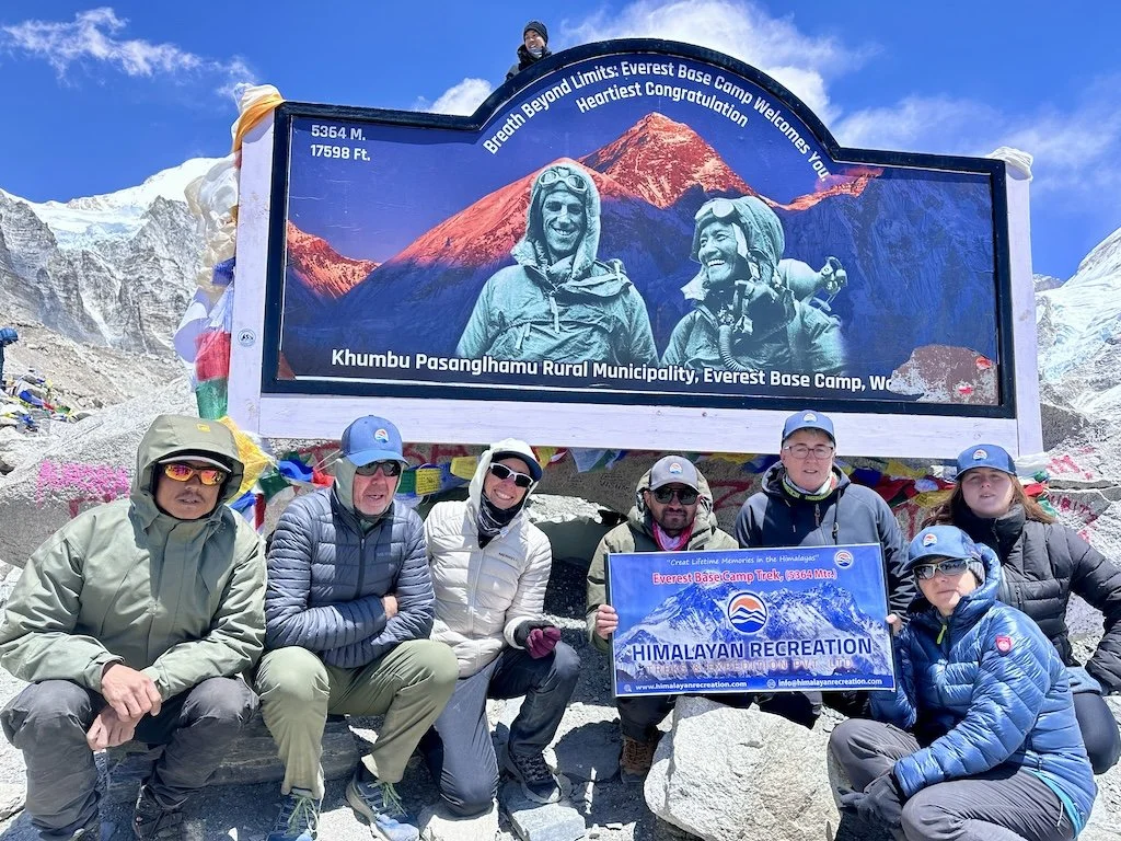 Everest Base Camp trekkers