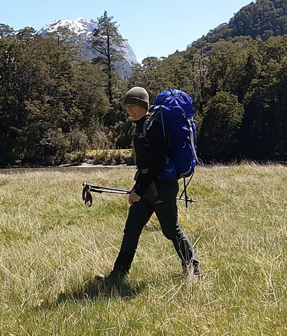 Sharon Evans, The Glade, Milford Track, New Zealand Great Walks
