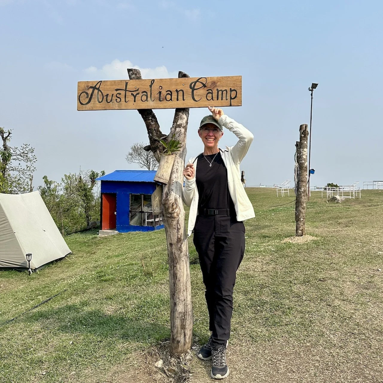 Woman at the Australian Camp, Annapurna Base Camp Trek