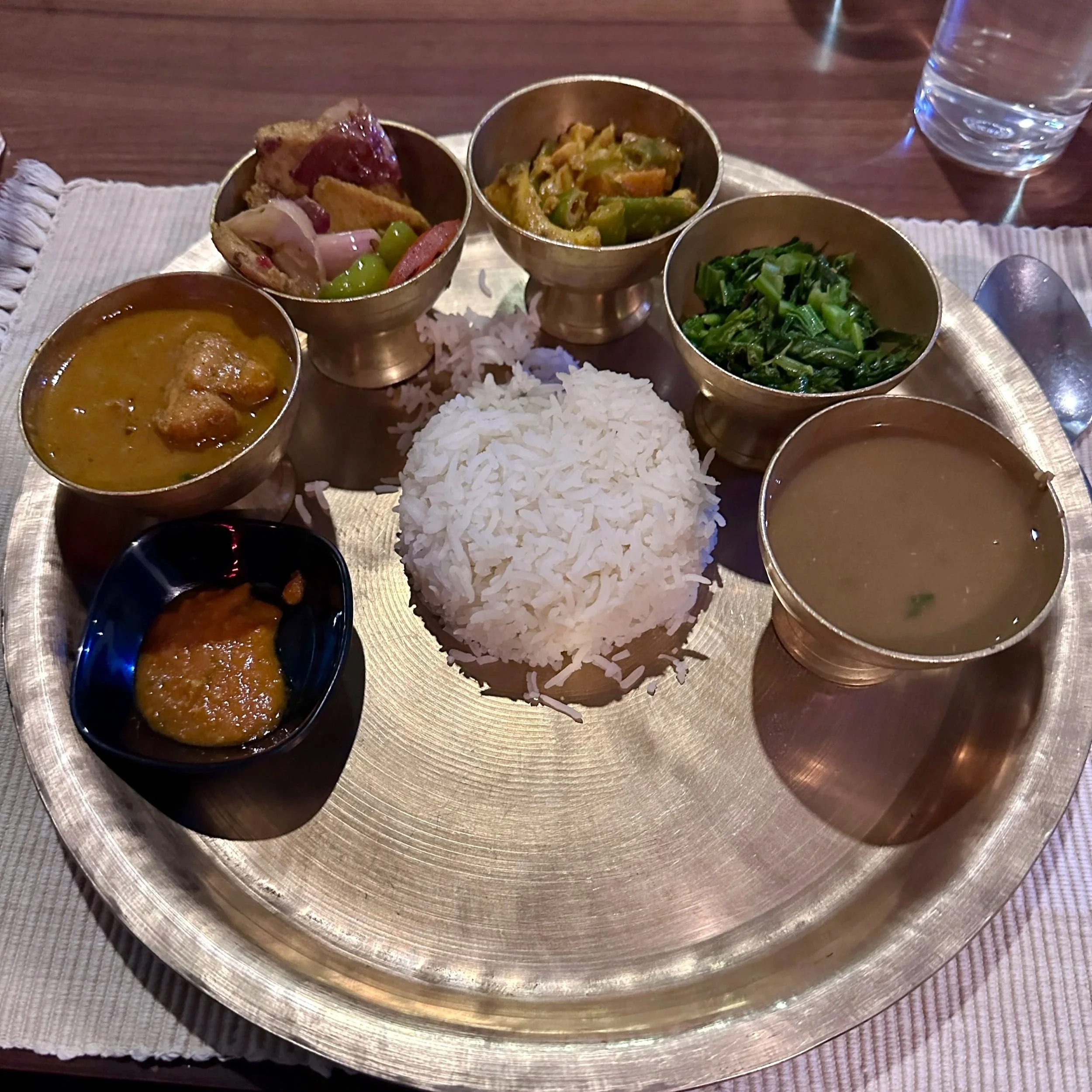 Dal bhat, it looks incredible and tastes delicious