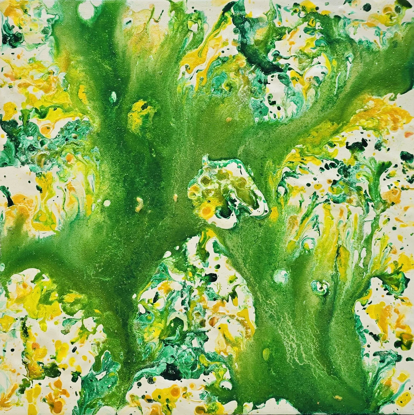 KIM SUNG HEE, A Step Above - The Birth 4, 2026, Acrylic on Canvas, 32x32cm.jpg
