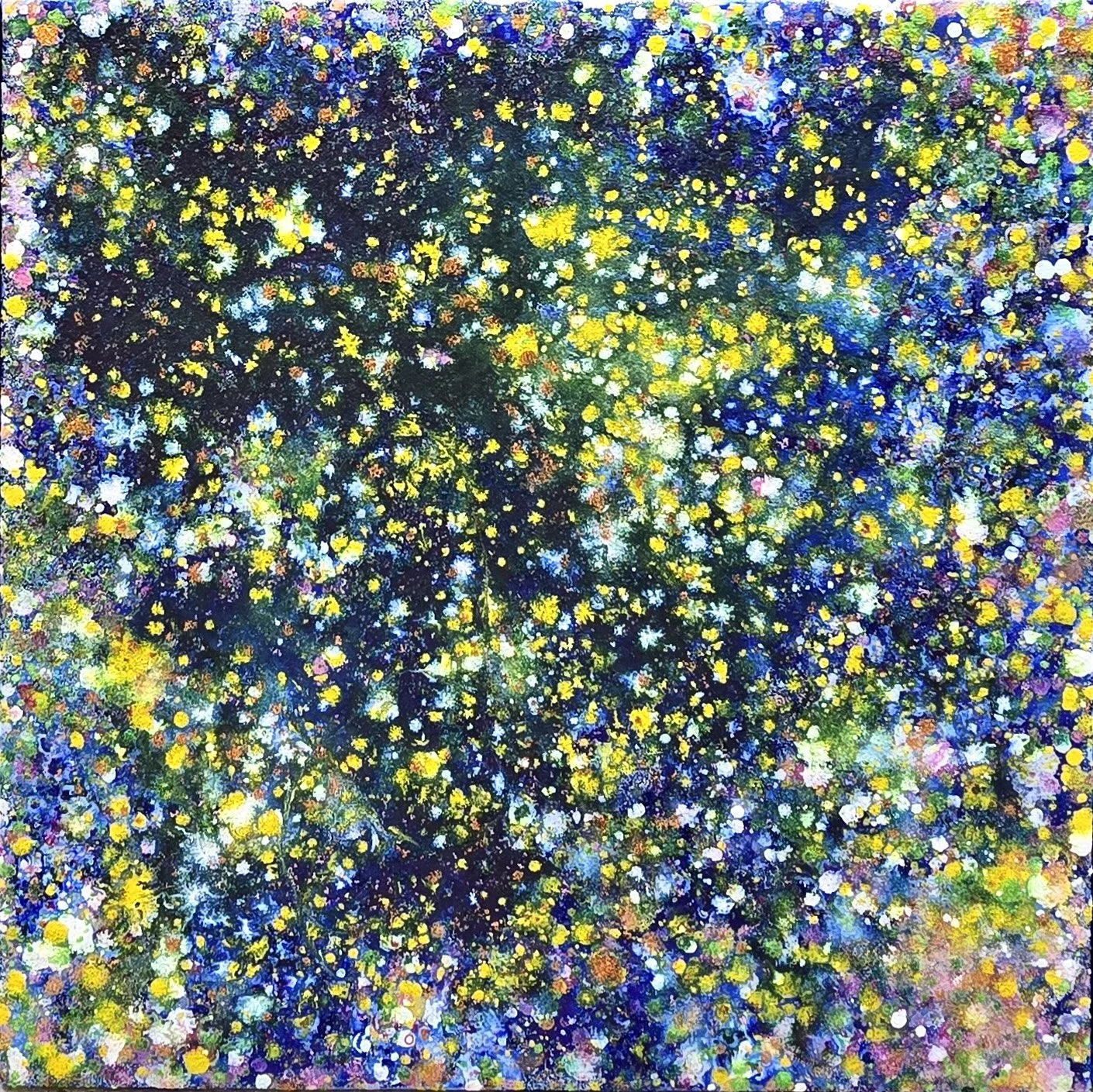 KIM SUNG HEE, A Step Above - The Life 3 (생명 3), 2025, Acrylic on Canvas, 32x32cm.jpg