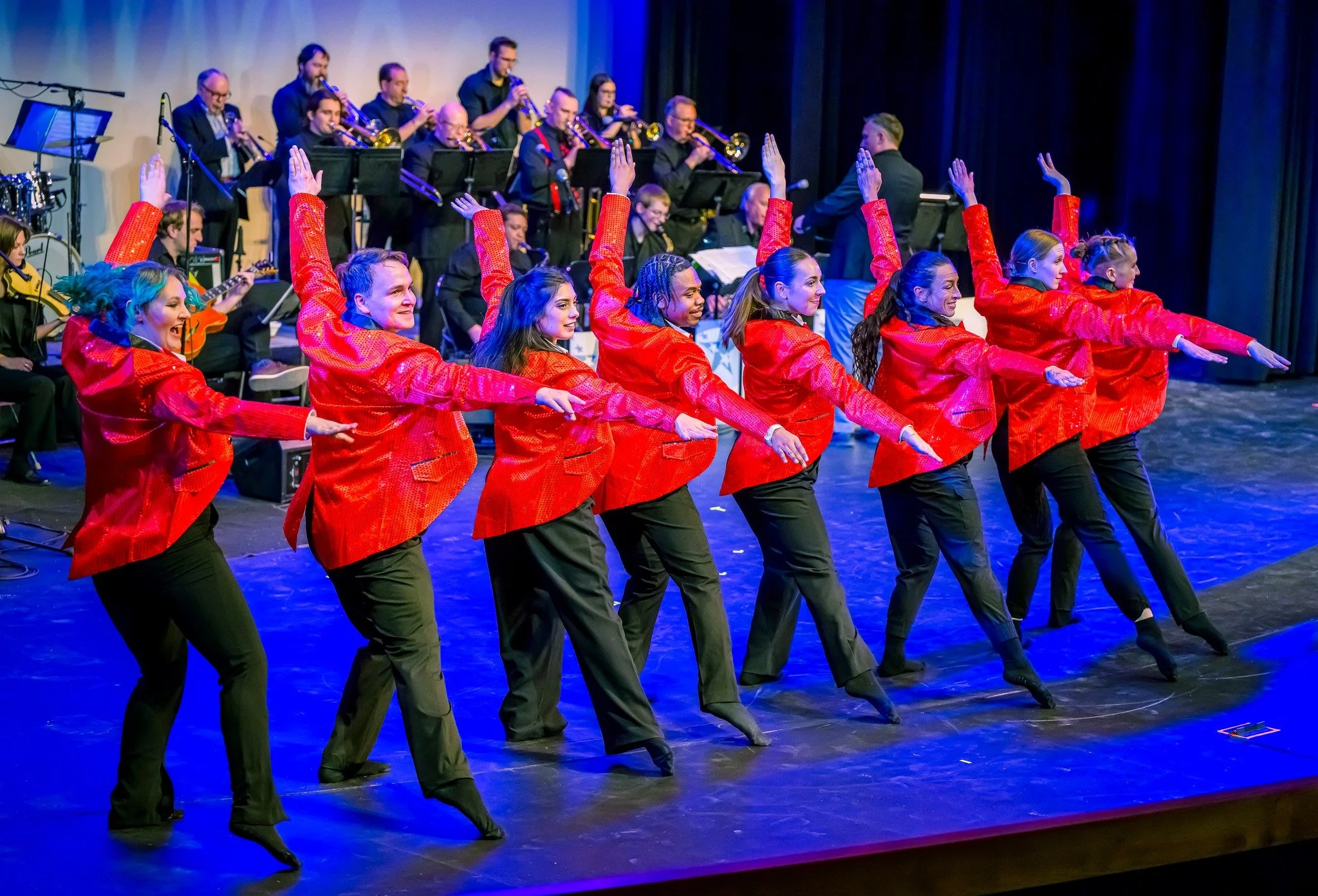 Happendance Professional Company and the LCC Jazz Band Annual Collaboration