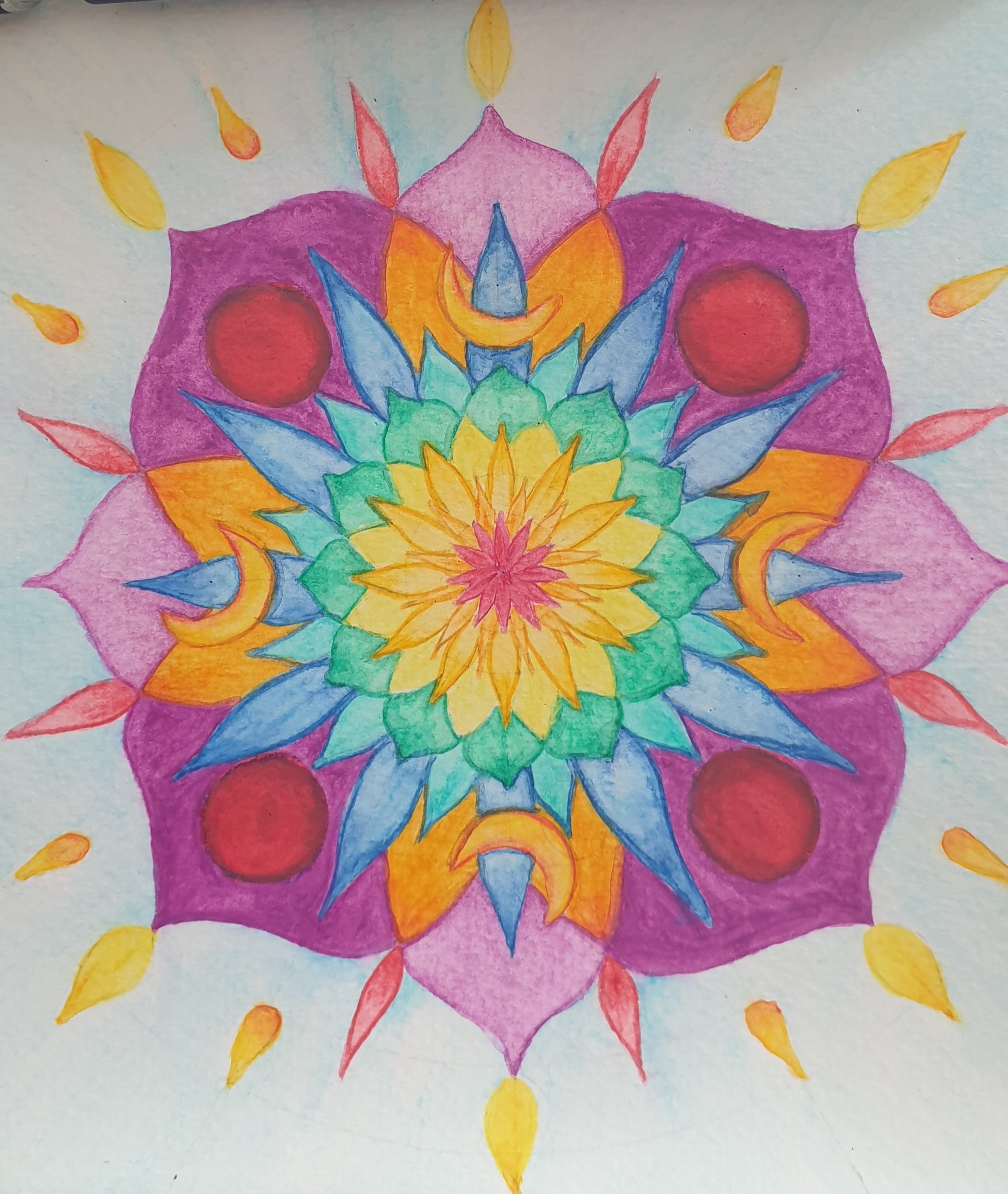 Mandala cycle lunaire - CHF 50.-