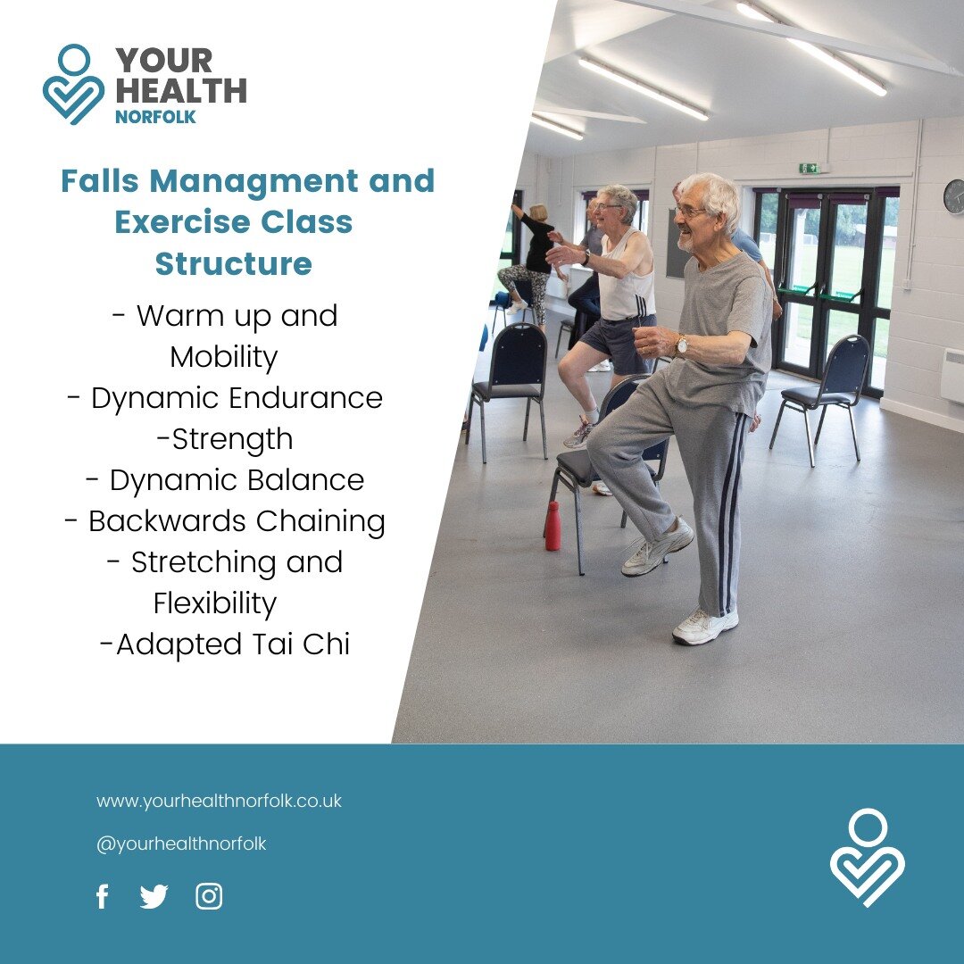 REPOST: Our exercise classes replicate the LaterLife training&rsquo;s Falls Management and Exercise Programme using a mixture of seated and standing exercises. The structure of our classes are to work on various components of physical health.

The st