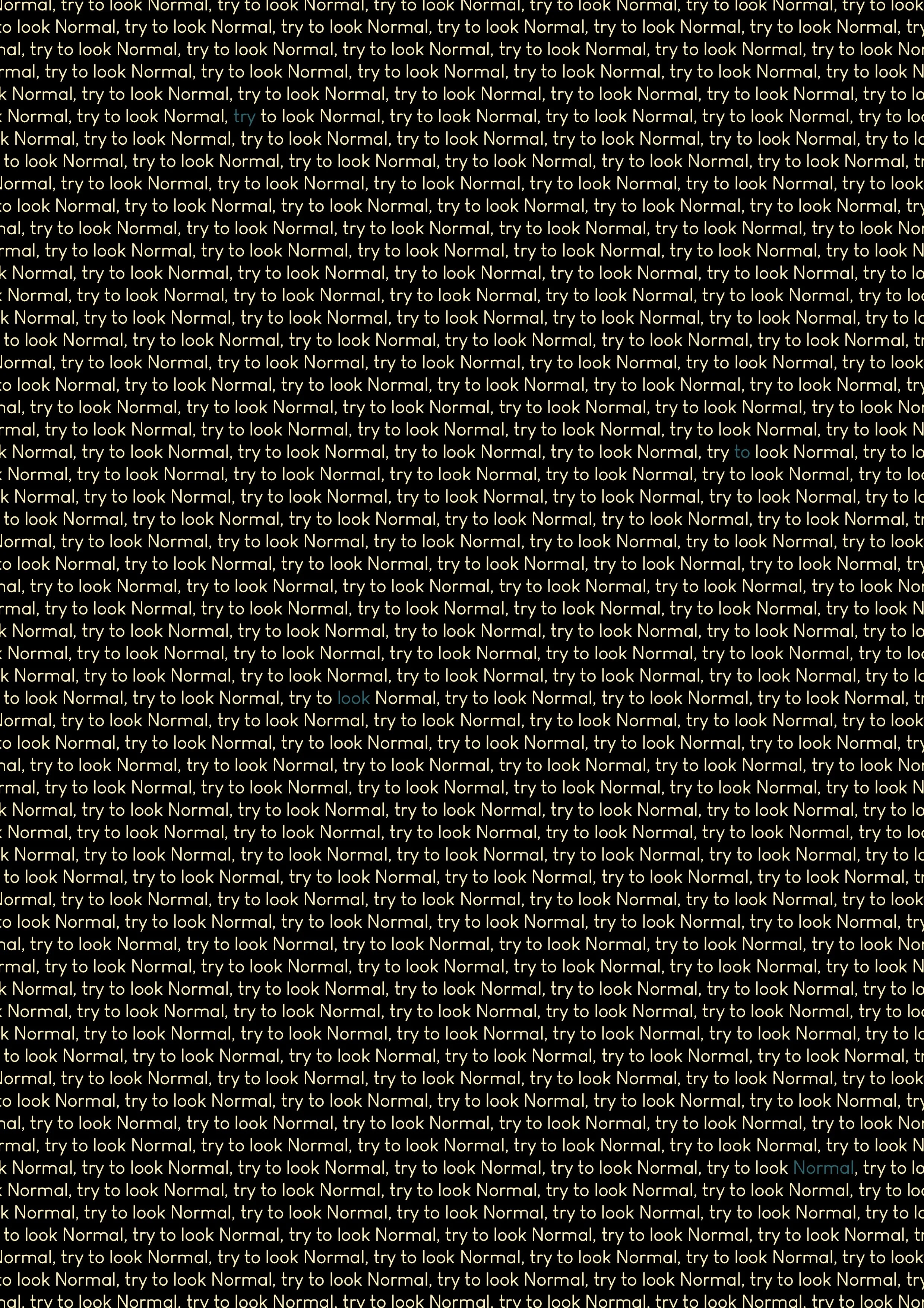 Page 6 - Try to look normal.jpg