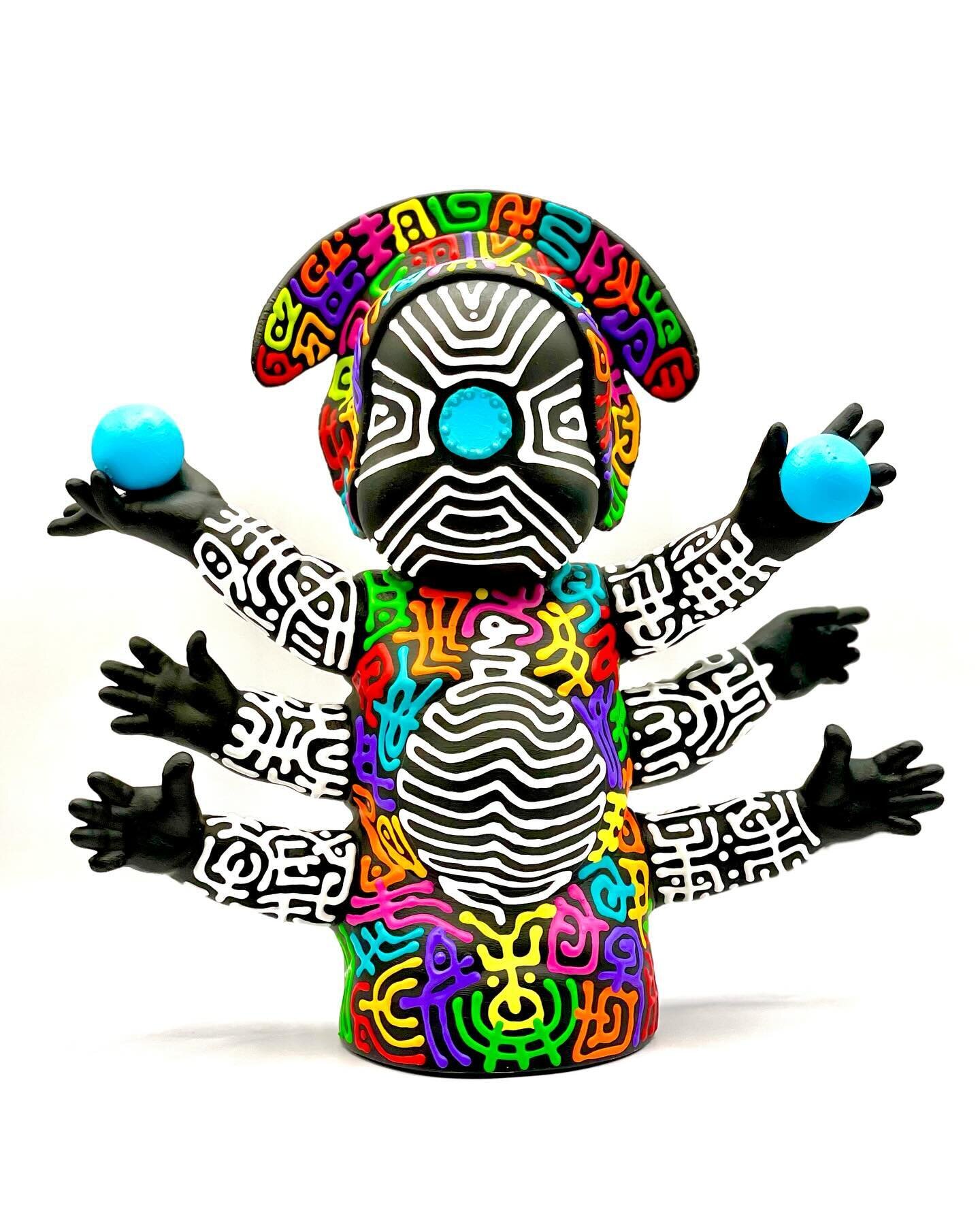Super pumped and excited to be part of this @toddlerpillars group show at @thisisnotatoystore @dollhousegallerybrunswick opening 3rd of November. This is going to be so rad to see all of the amazing customs of this sculpt! #toddlerpillars #toddlerpil