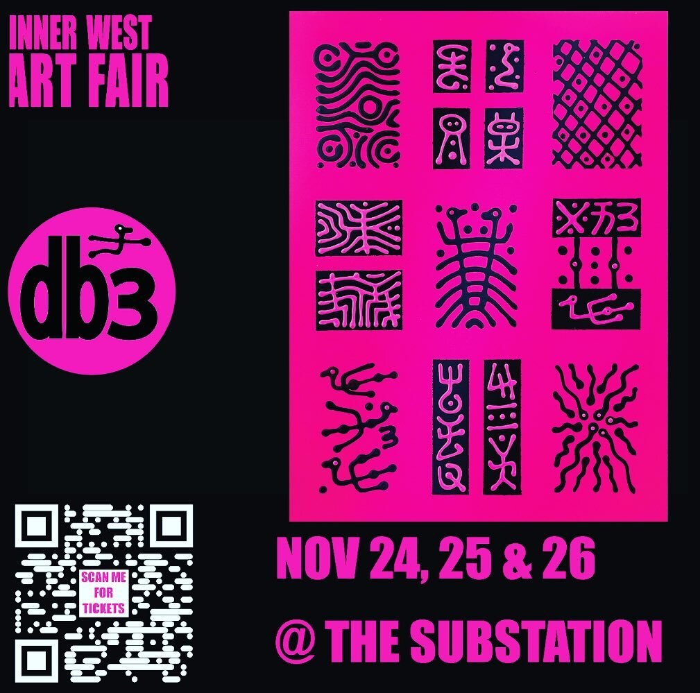 2D + 3D works will be on display in my hood at the @inner_west_art_fair from 24-26 November at @thesubstation and scan the QR to buy tickets or click link in my bio #innerwestartfair #innerwestart #innerwestartist #innerwestmelbourne #melbourneinnerw