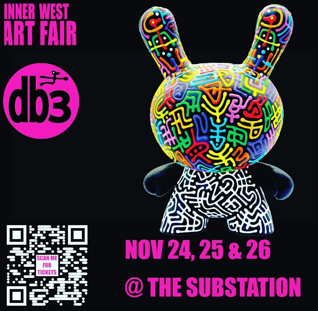 2D + 3D works will be on display in my hood at the @inner_west_art_fair from 24-26 November at @thesubstation and scan the QR to buy tickets or click link in my bio #innerwestartfair #innerwestart #innerwestartist #innerwestmelbourne #melbourneinnerw