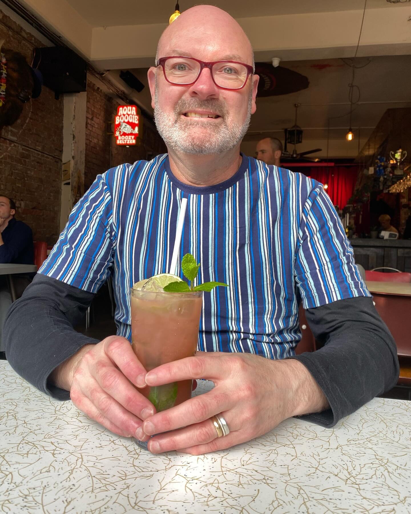 Watermelon Mojito Mocktail was delicious from @beastmelbourne and paired well with our burgers #nightout #datenight #brunswick #weekend #saturdaynight