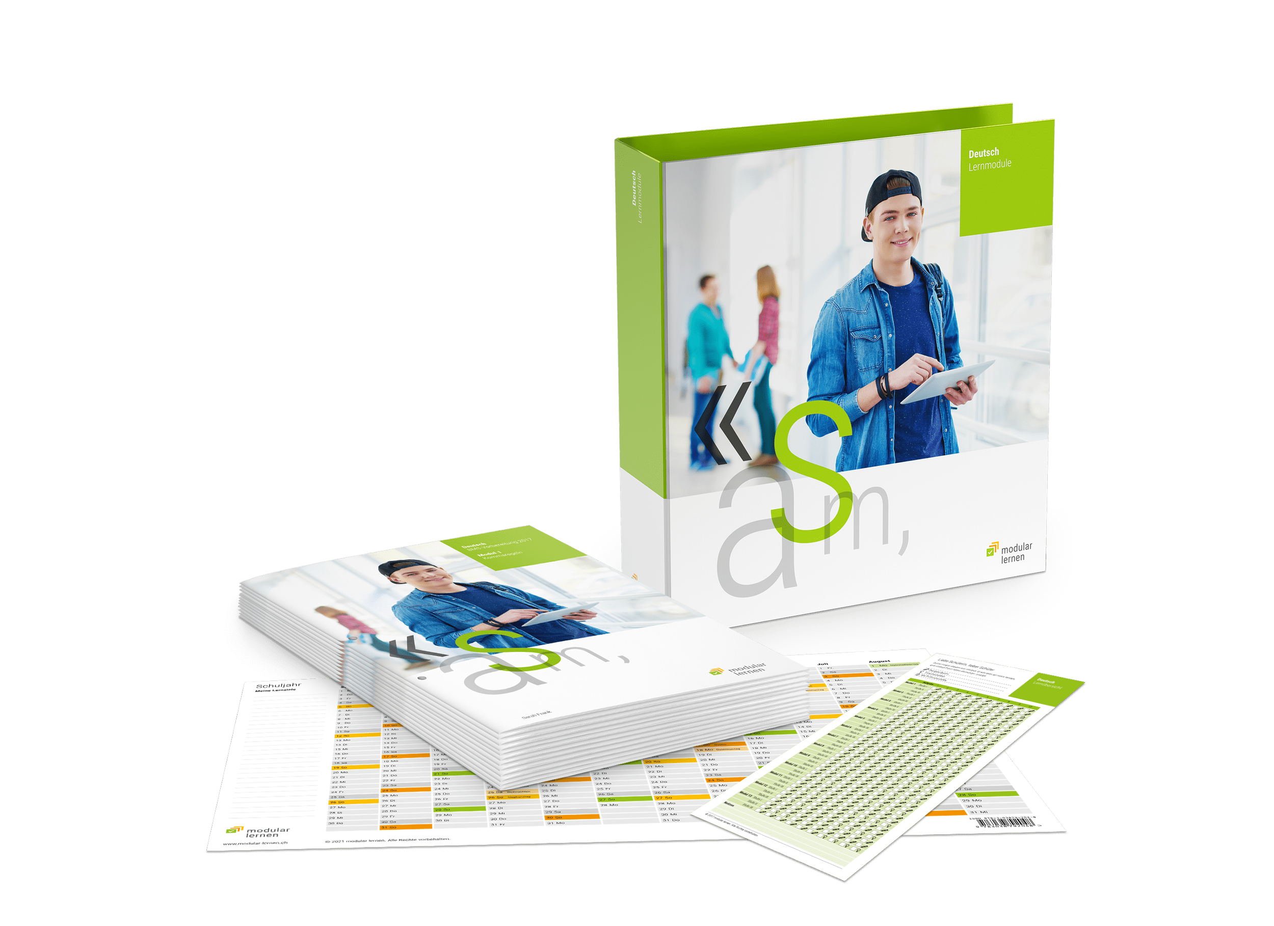 derLernhelfer Lern-Module-Ordner Deutsch