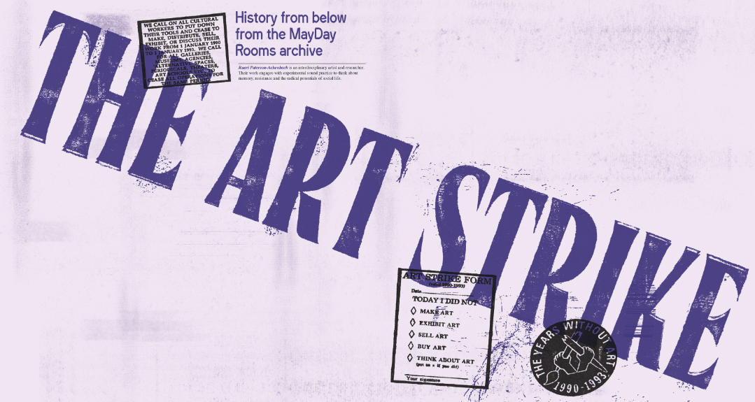The art strike