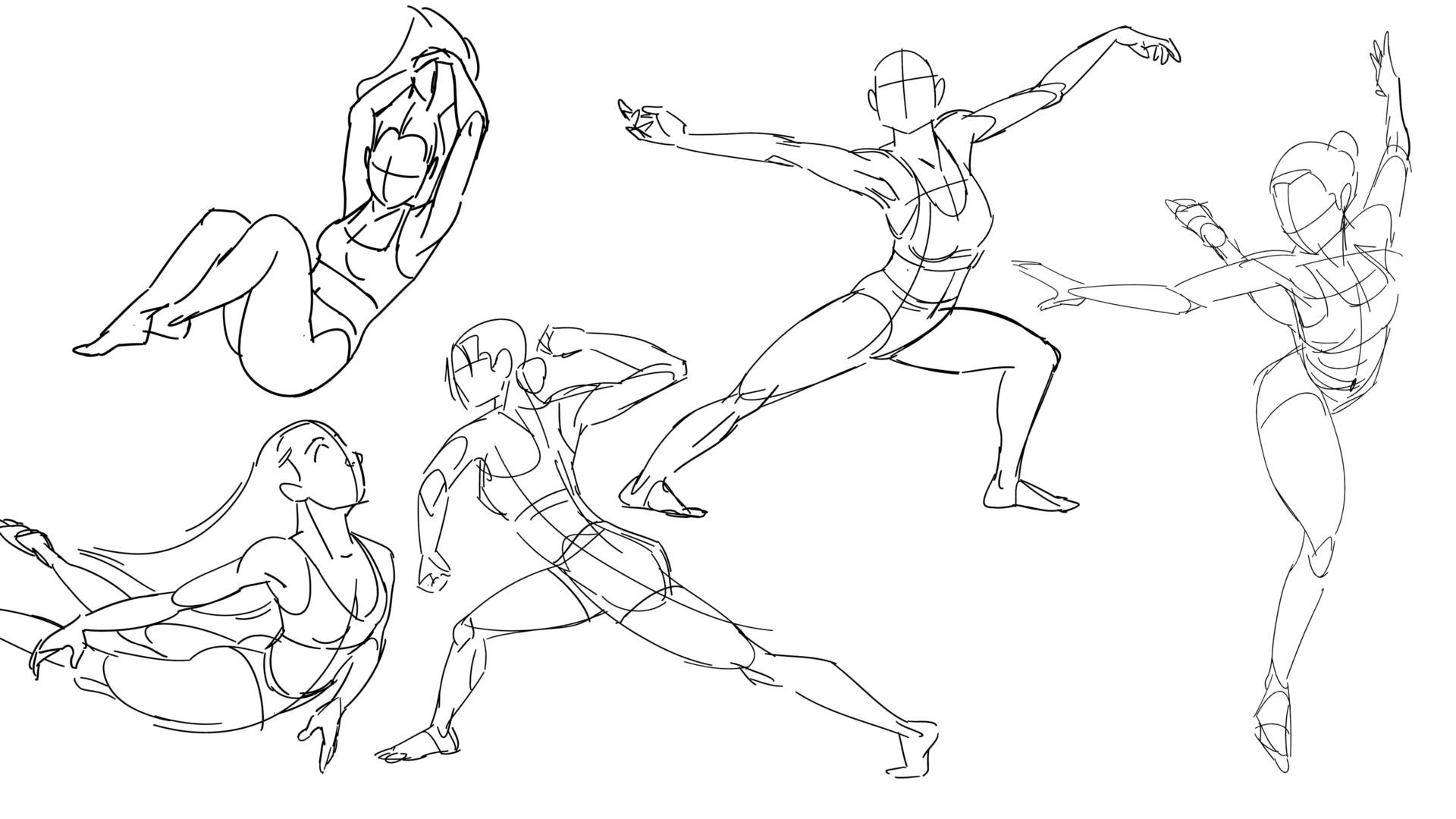 Drawing Battle Poses 2-1