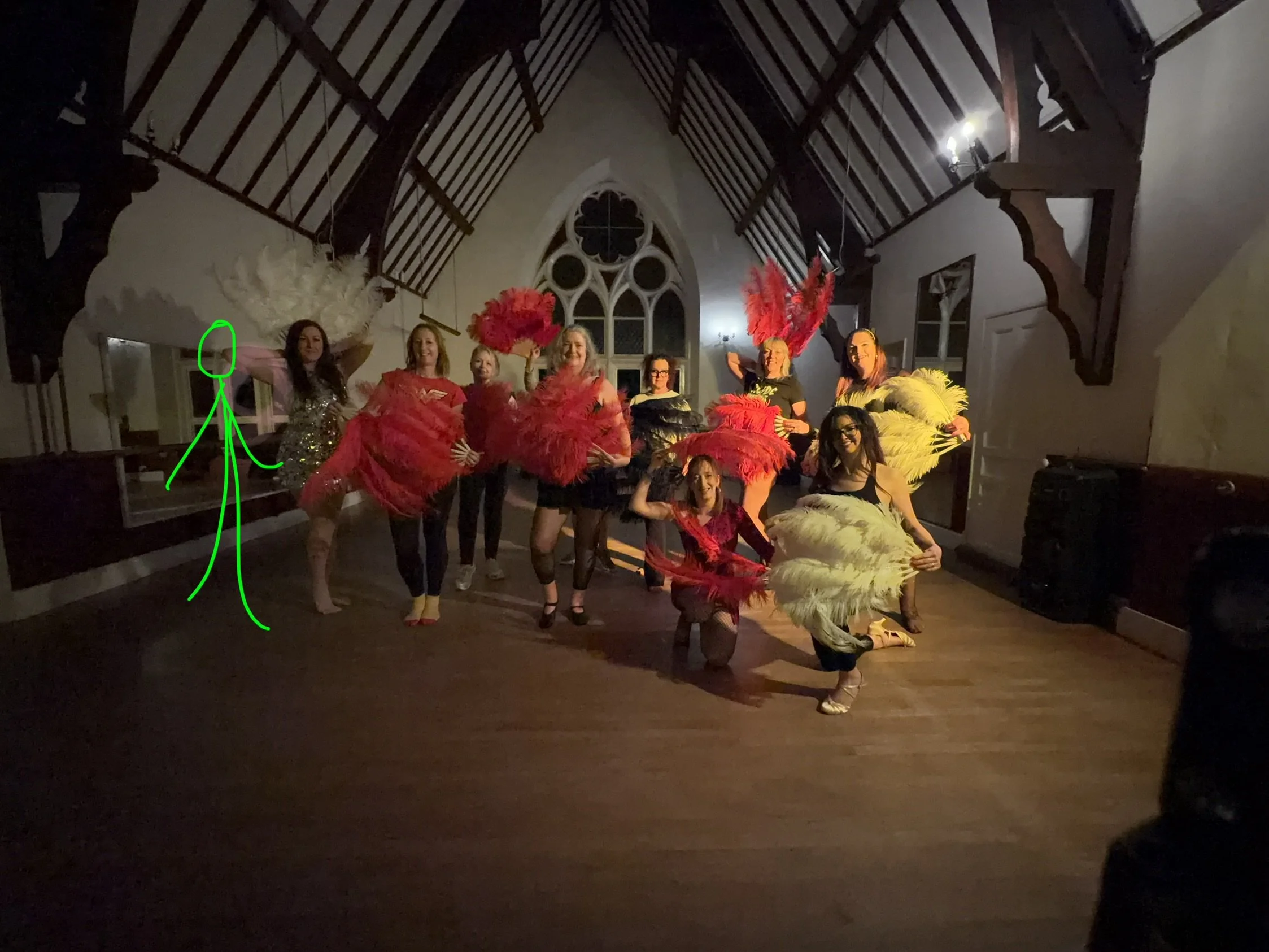 Frome Feather Fans Dance Workshop