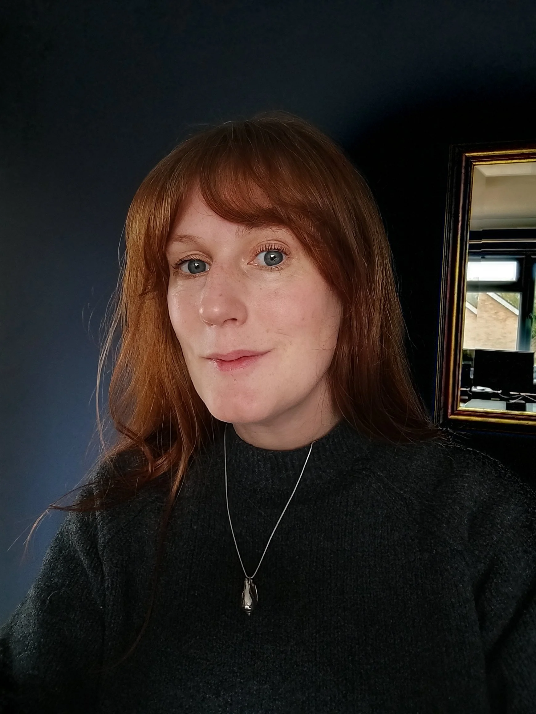 Eleanor Herzog smiles at the camera