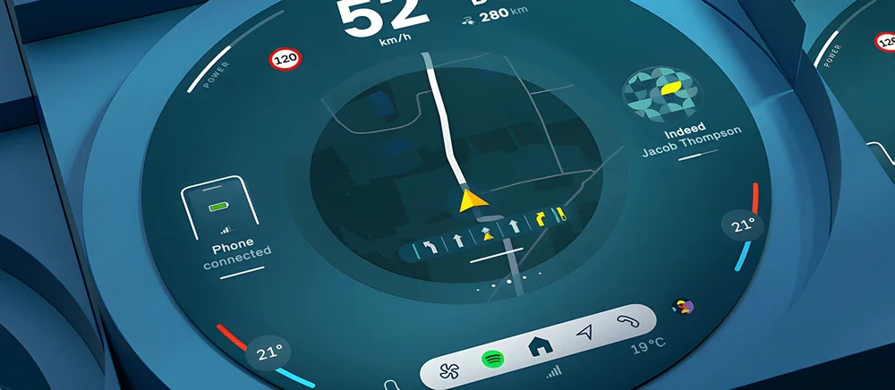 MINI OS9 — Icon Incar. The Mobility Experience Design Company.