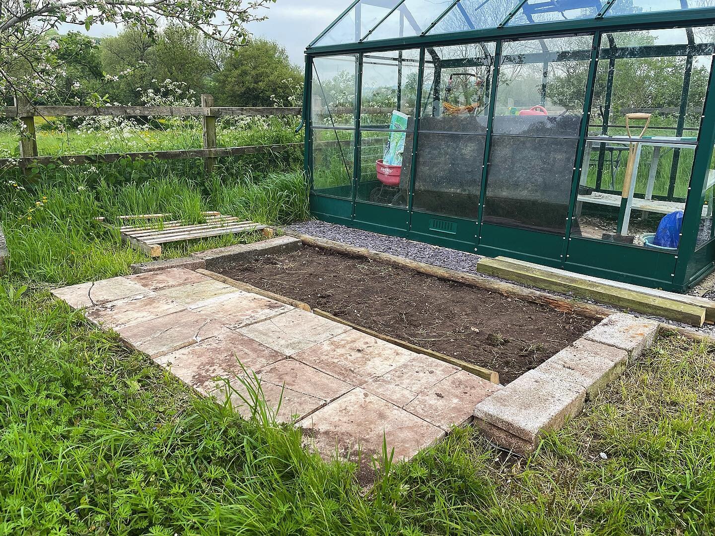 .
We&rsquo;re making progress on our compost bins, so excited to get this up and running!