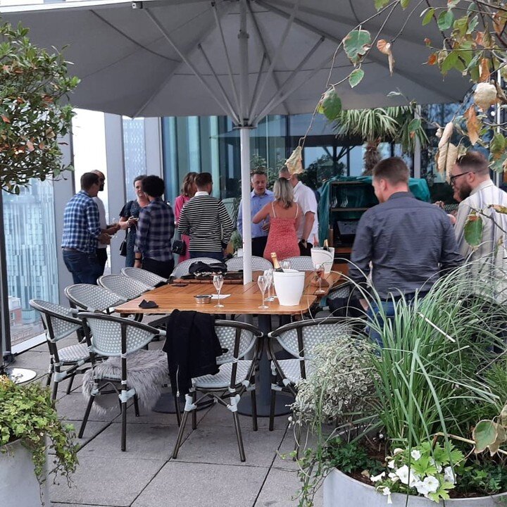 Everyone enjoying the view across #MCR from 20 stories.