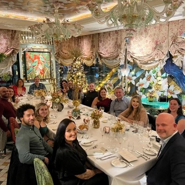 One thing we all have in common, we love food. 
What a great night, as always. 
#food #christmas